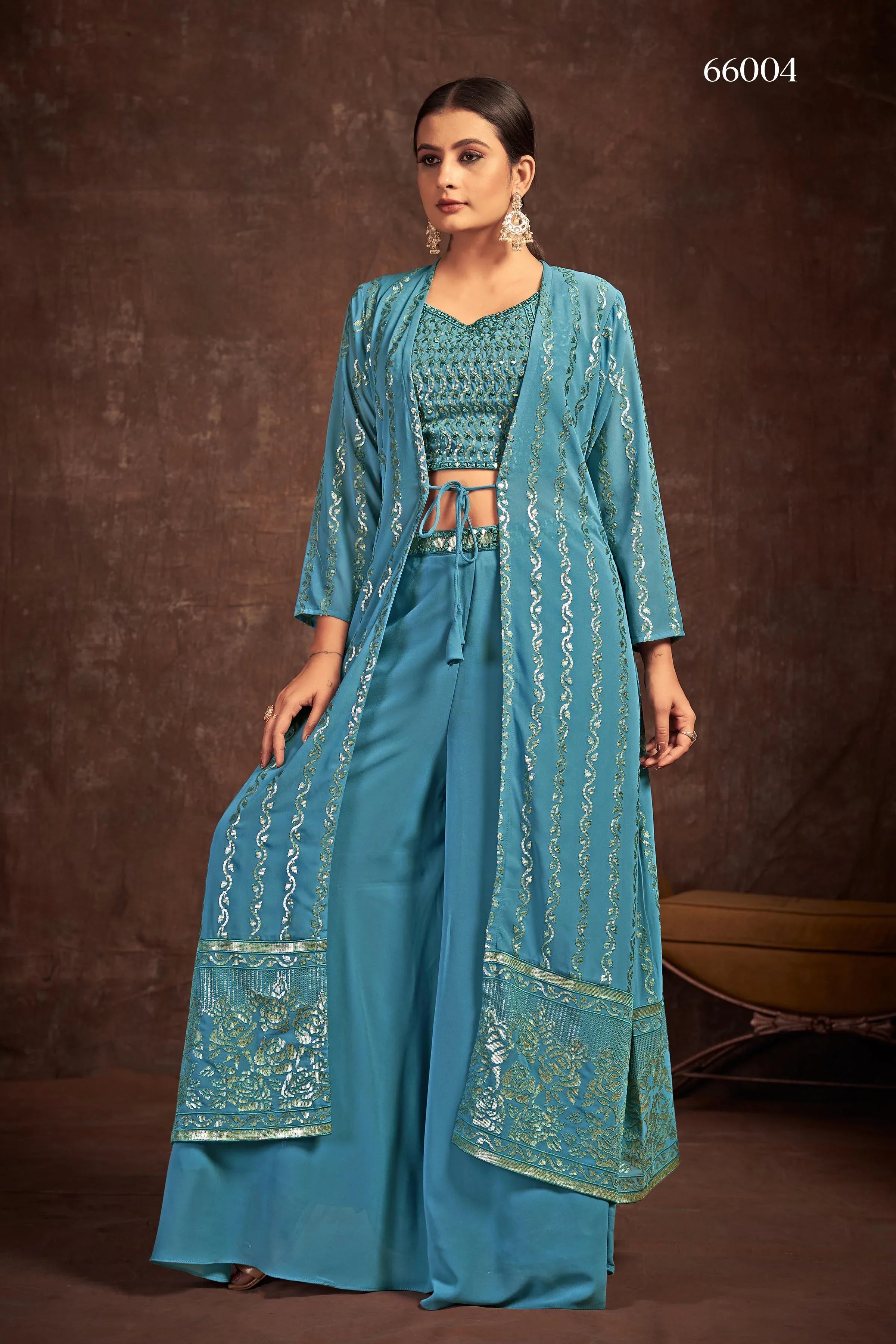 Blush Vol-4 Designer Wear Suit D.No 66004 - Anant Exports