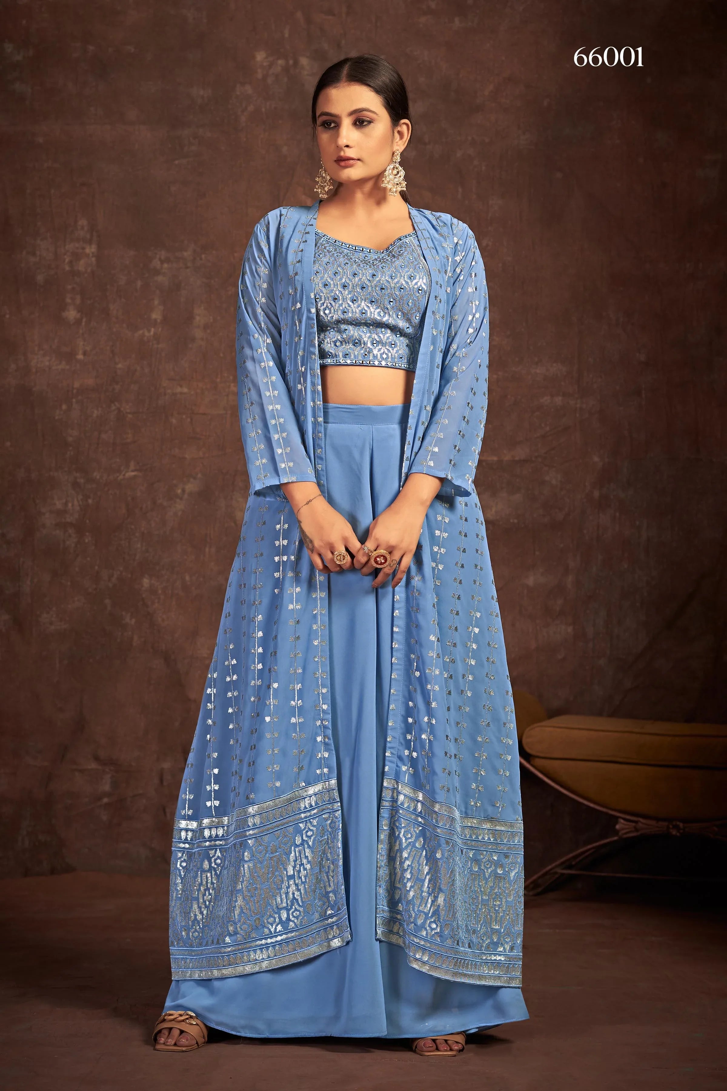 Blush Vol-4 Designer Wear Suit D.No 66001 - Anant Exports