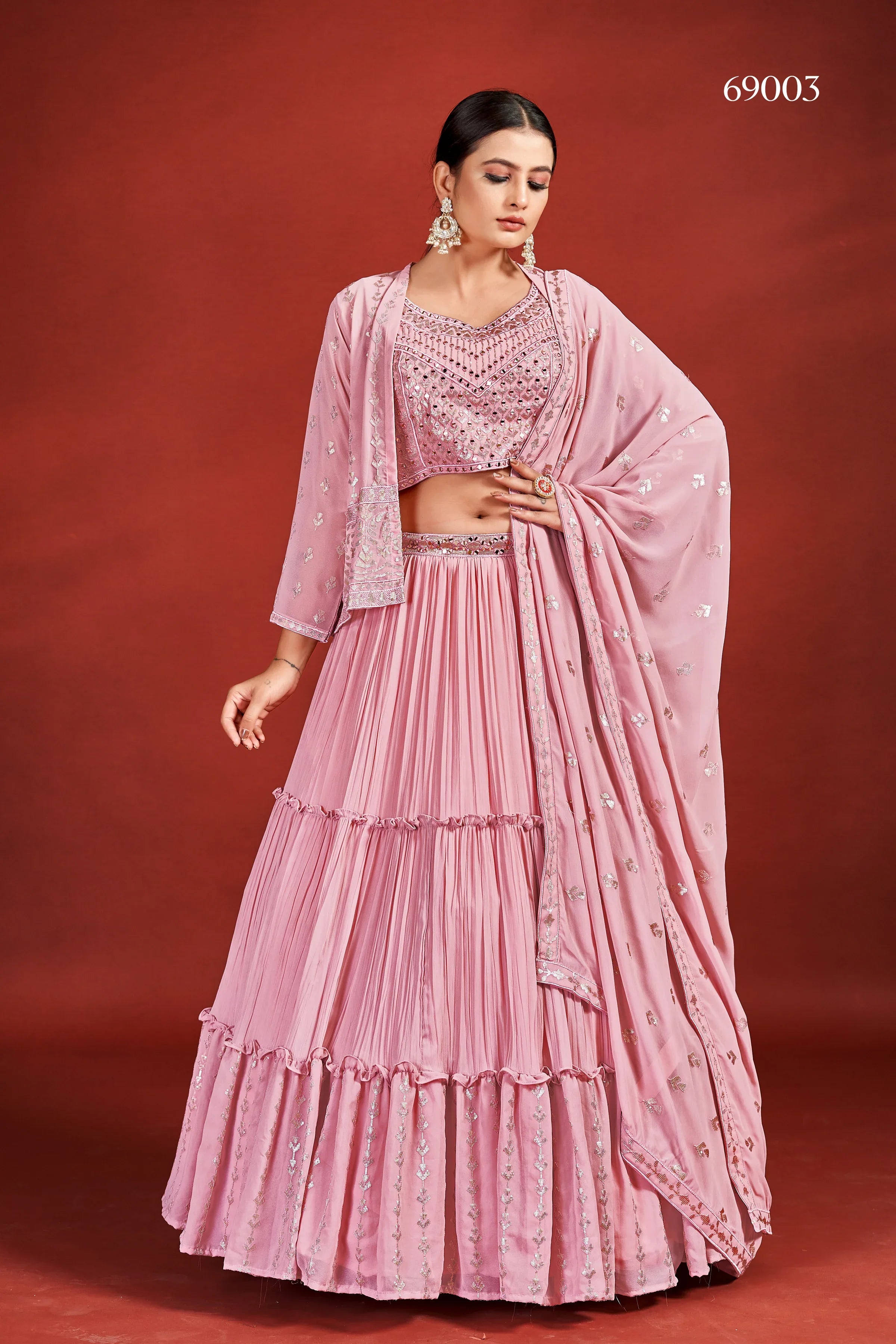 Mahira Vol 5 Designer Occasion Wear Lehenga D.No 69003 - Anant Exports
