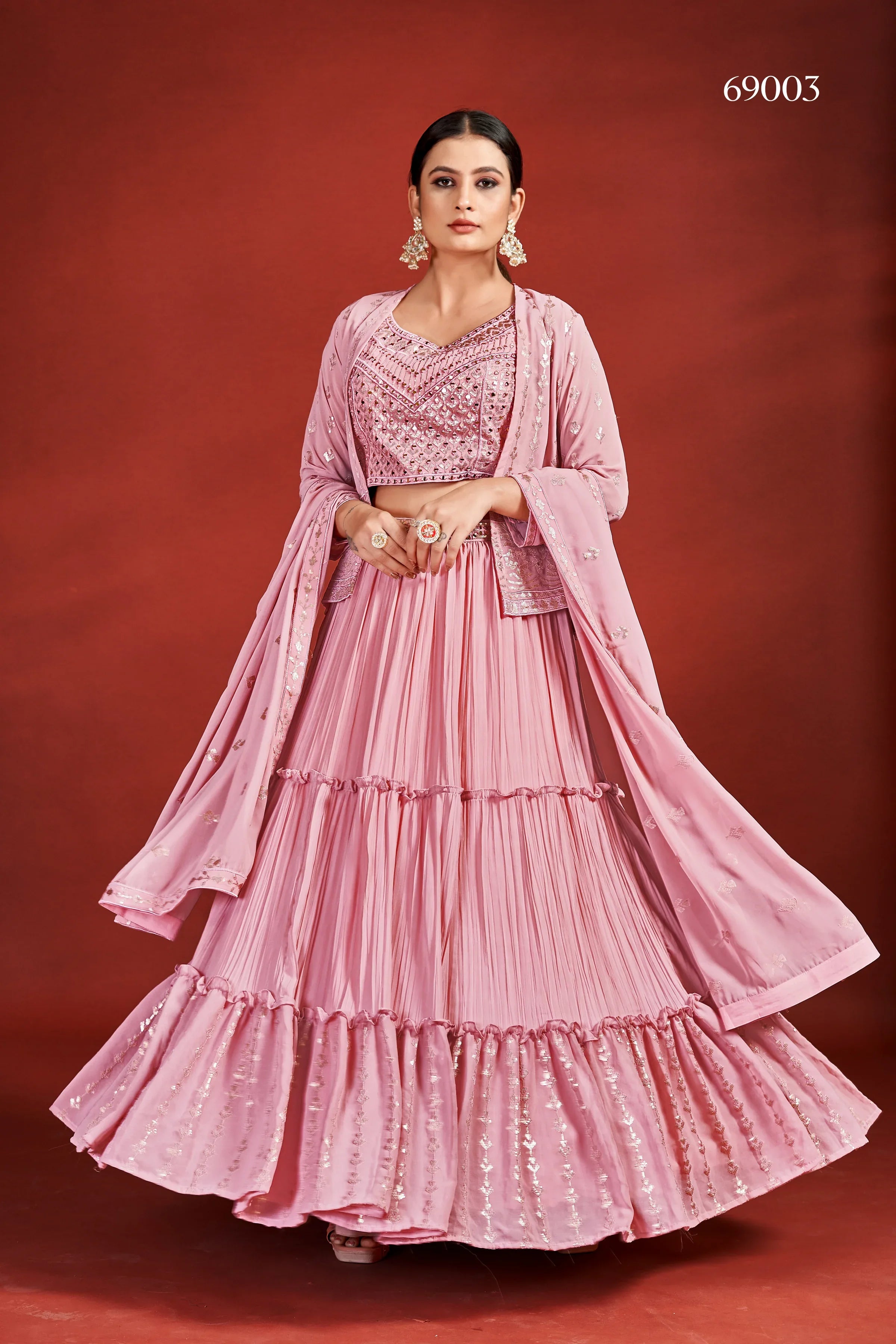 Mahira Vol 5 Designer Occasion Wear Lehenga D.No 69003 - Anant Exports