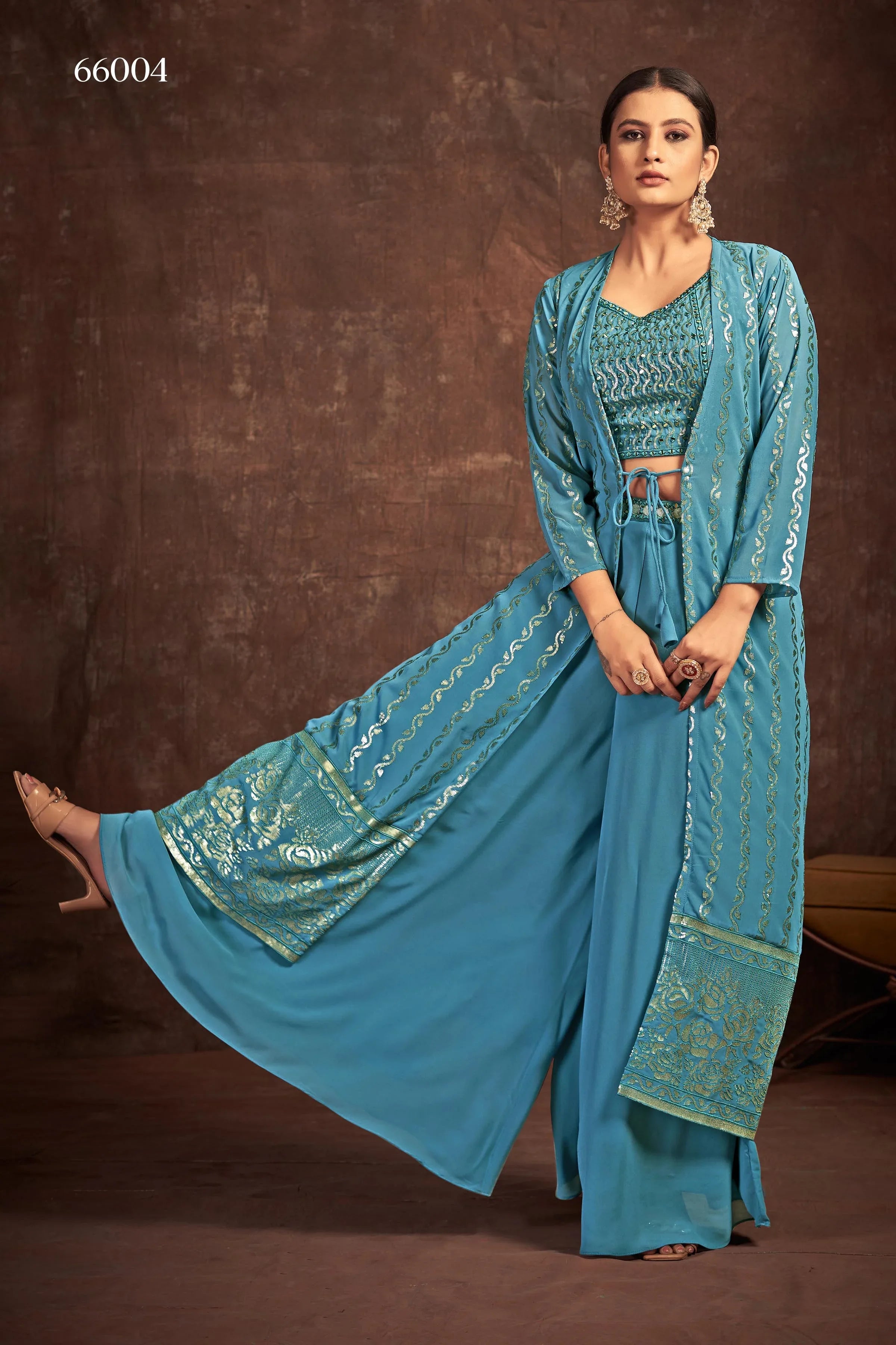 Blush Vol-4 Designer Wear Suit D.No 66004 - Anant Exports