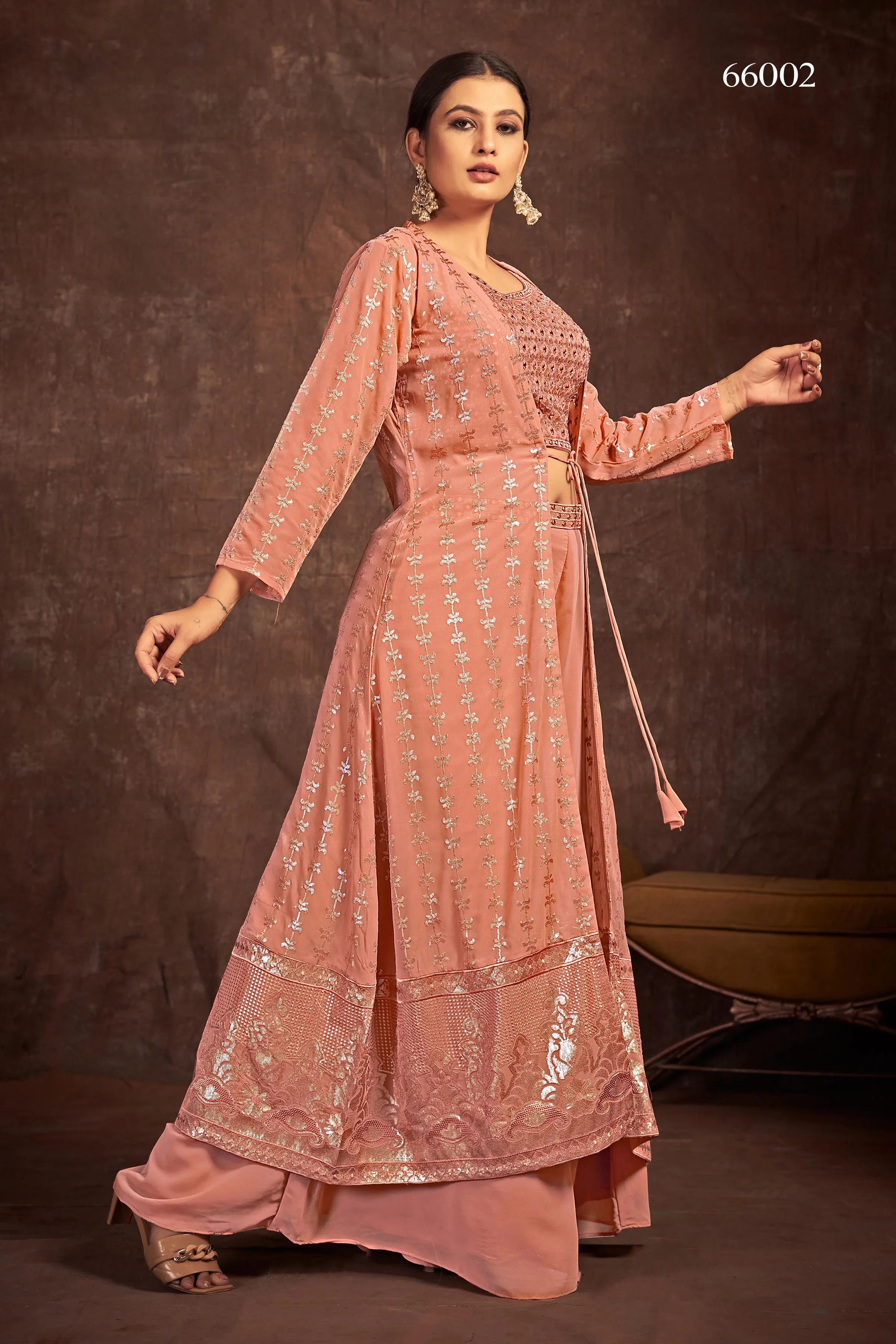 Blush Vol-4 Designer Wear Suit D.No 66002 - Anant Exports