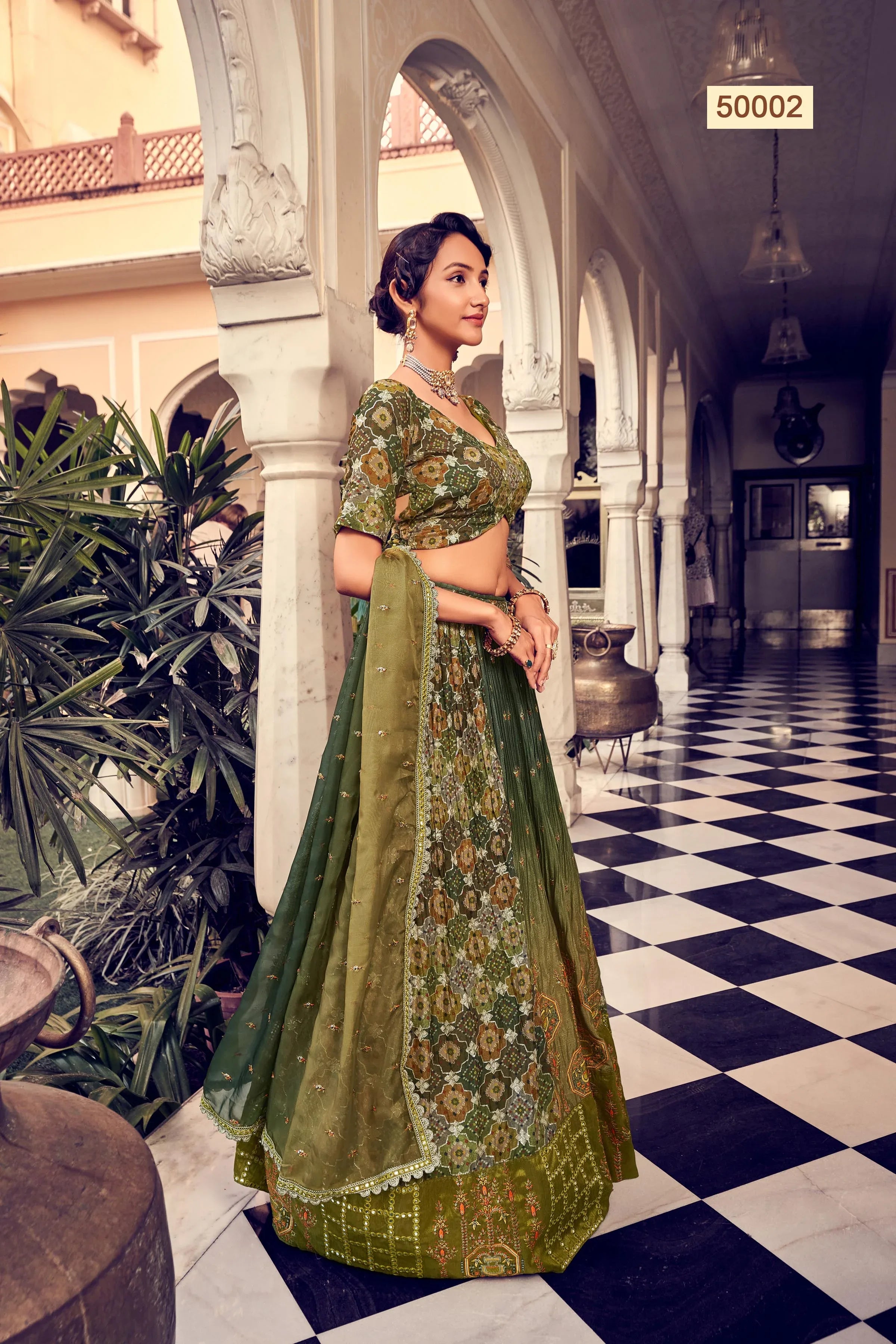 Vastrey Vol 7 Designer Occasion Wear Lehenga D.No 50002 - Anant Exports