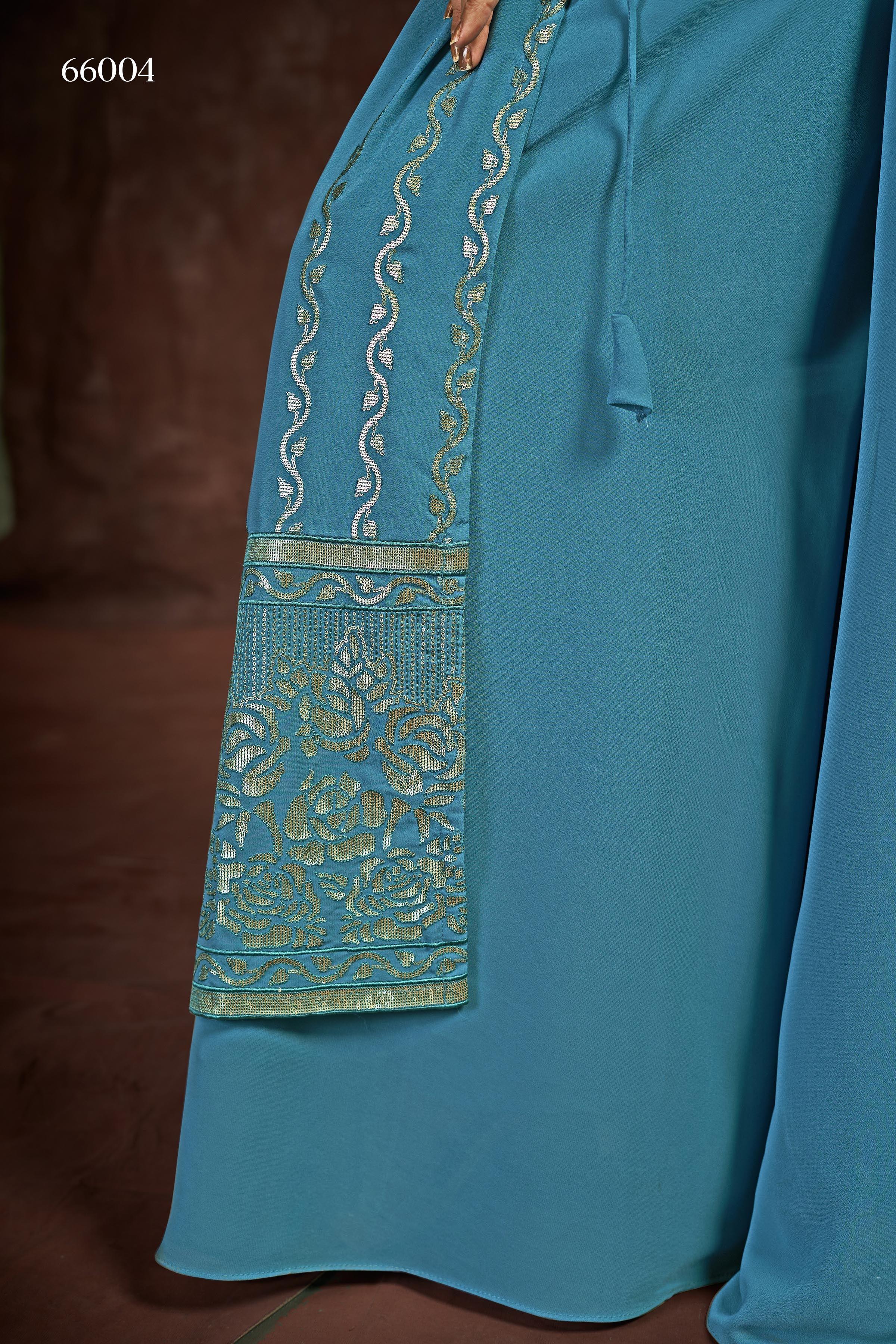 Blush Vol-4 Designer Wear Suit D.No 66004 - Anant Exports
