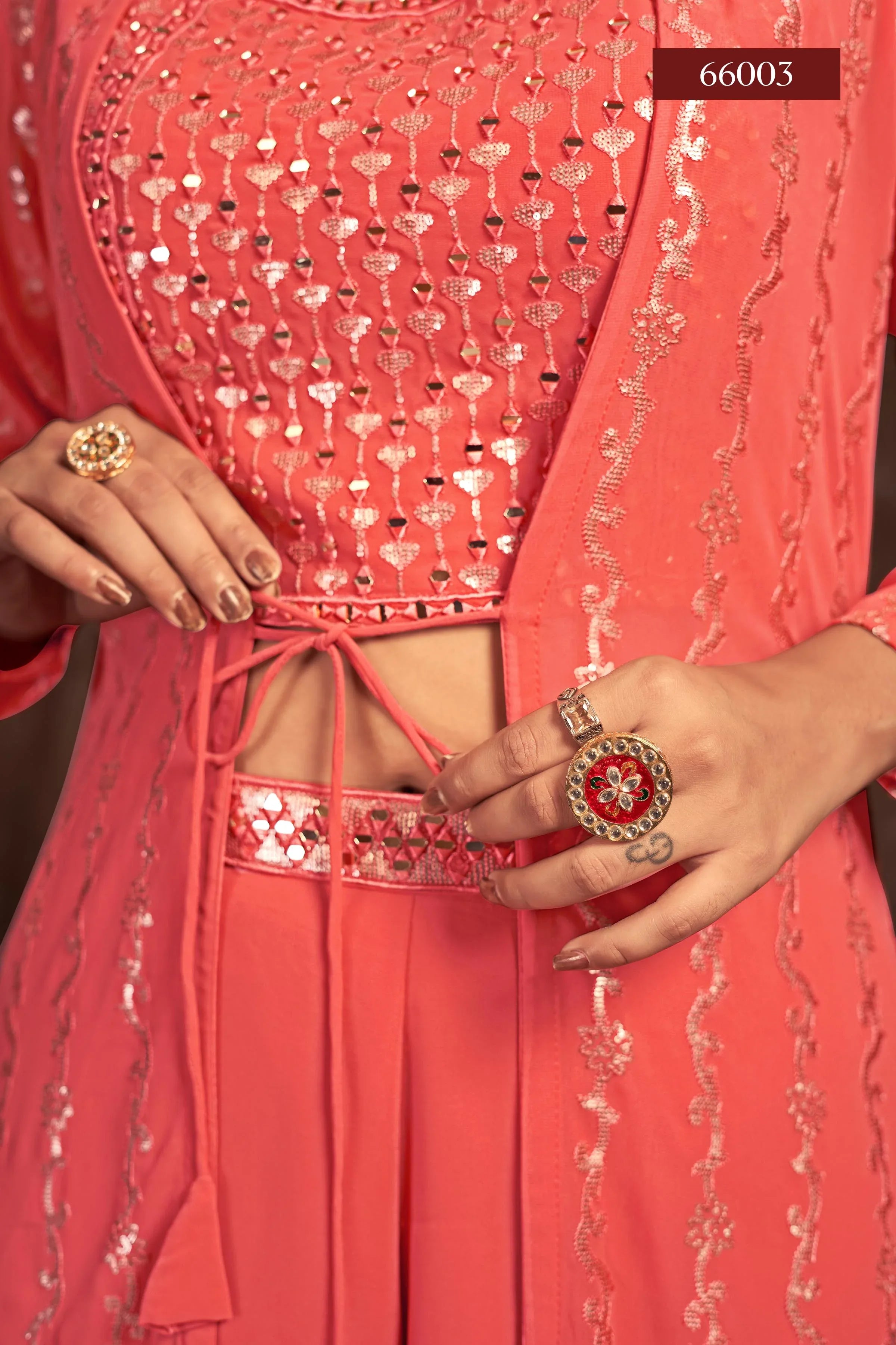Blush Vol-4 Designer Wear Suit D.No 66003 - Anant Exports