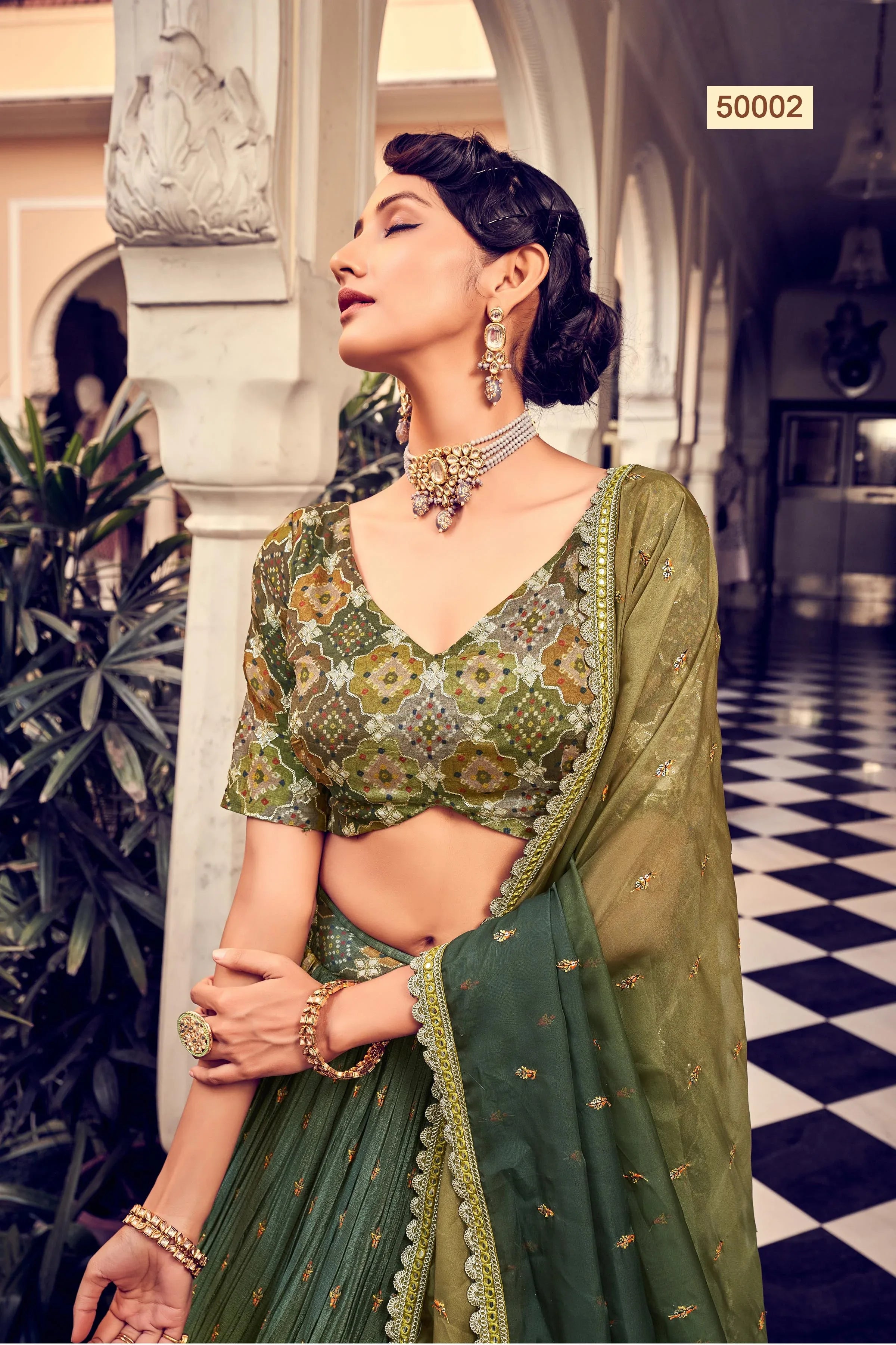 Vastrey Vol 7 Designer Occasion Wear Lehenga D.No 50002 - Anant Exports