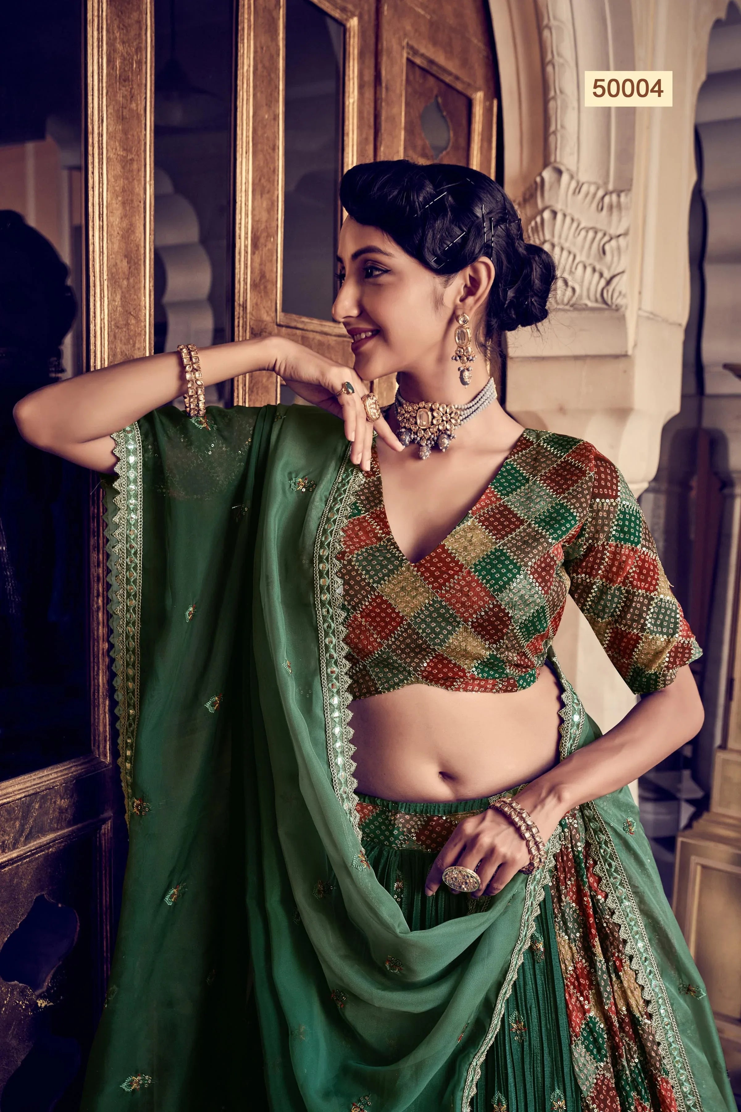 Vastrey Vol 7 Designer Occasion Wear Lehenga D.No 50004 - Anant Exports