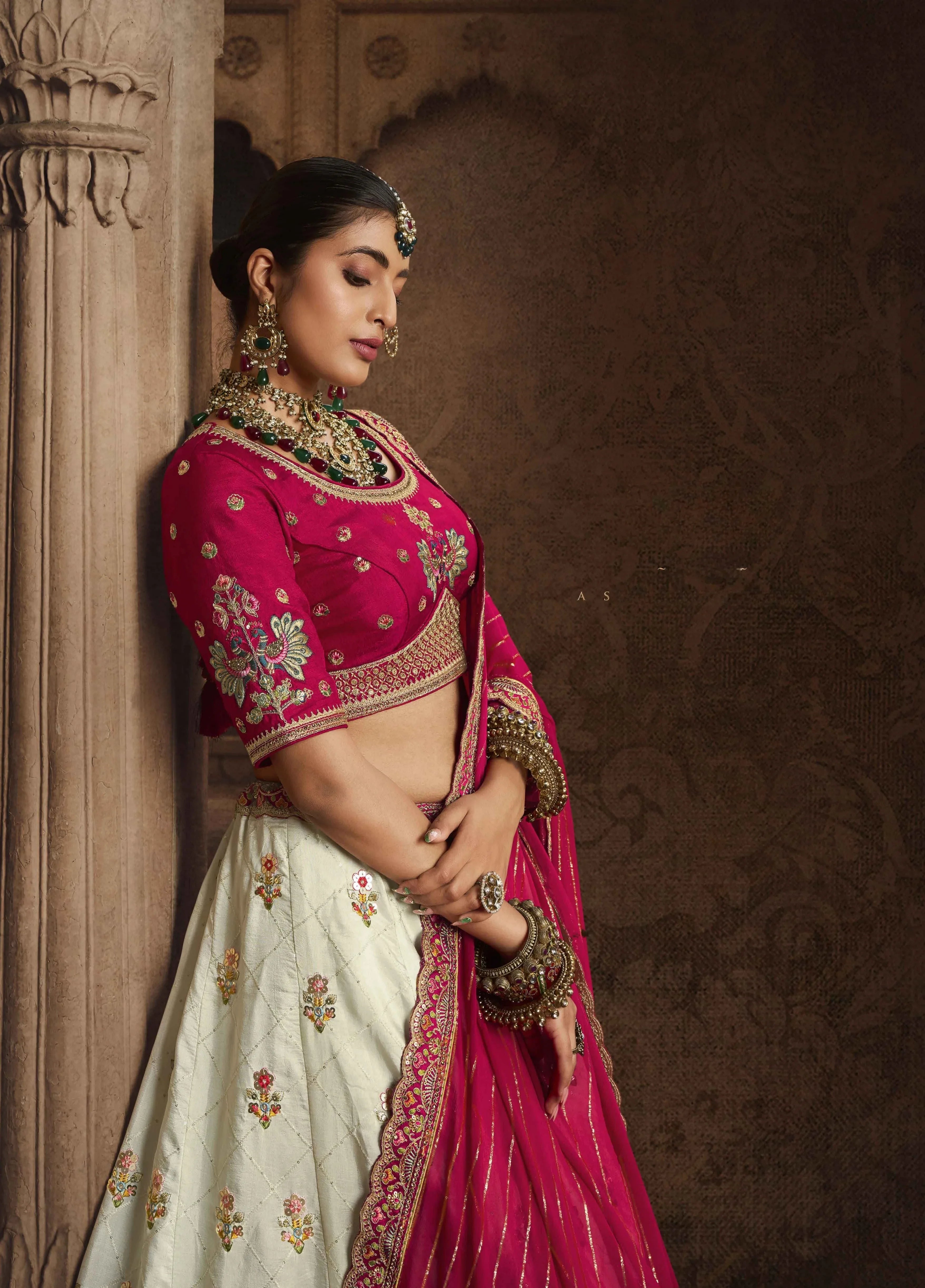 KESHAV VOL -1 BRIDAL WEAR LEHENGA D.NO. 101 - A - Anant Exports