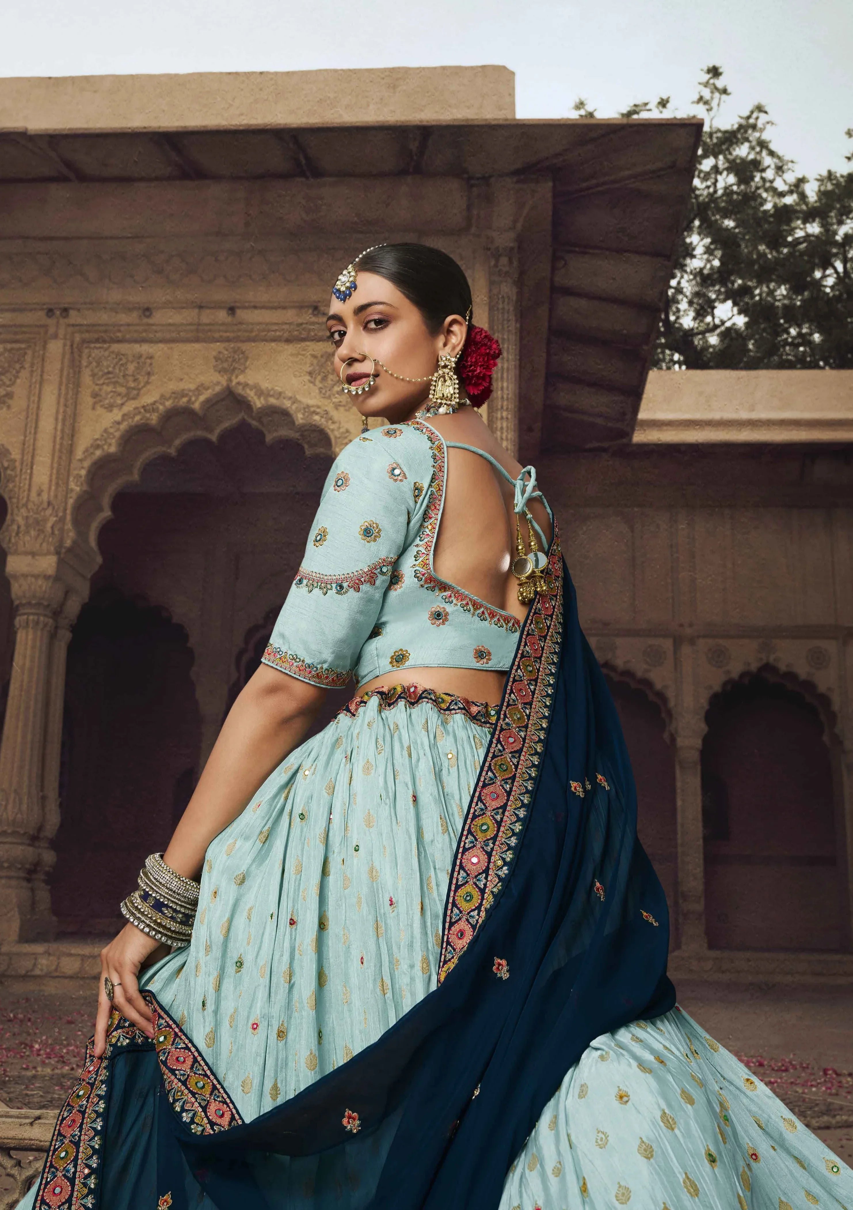 KESHAV VOL -1 BRIDAL WEAR LEHENGA D.NO. 107 - Anant Exports