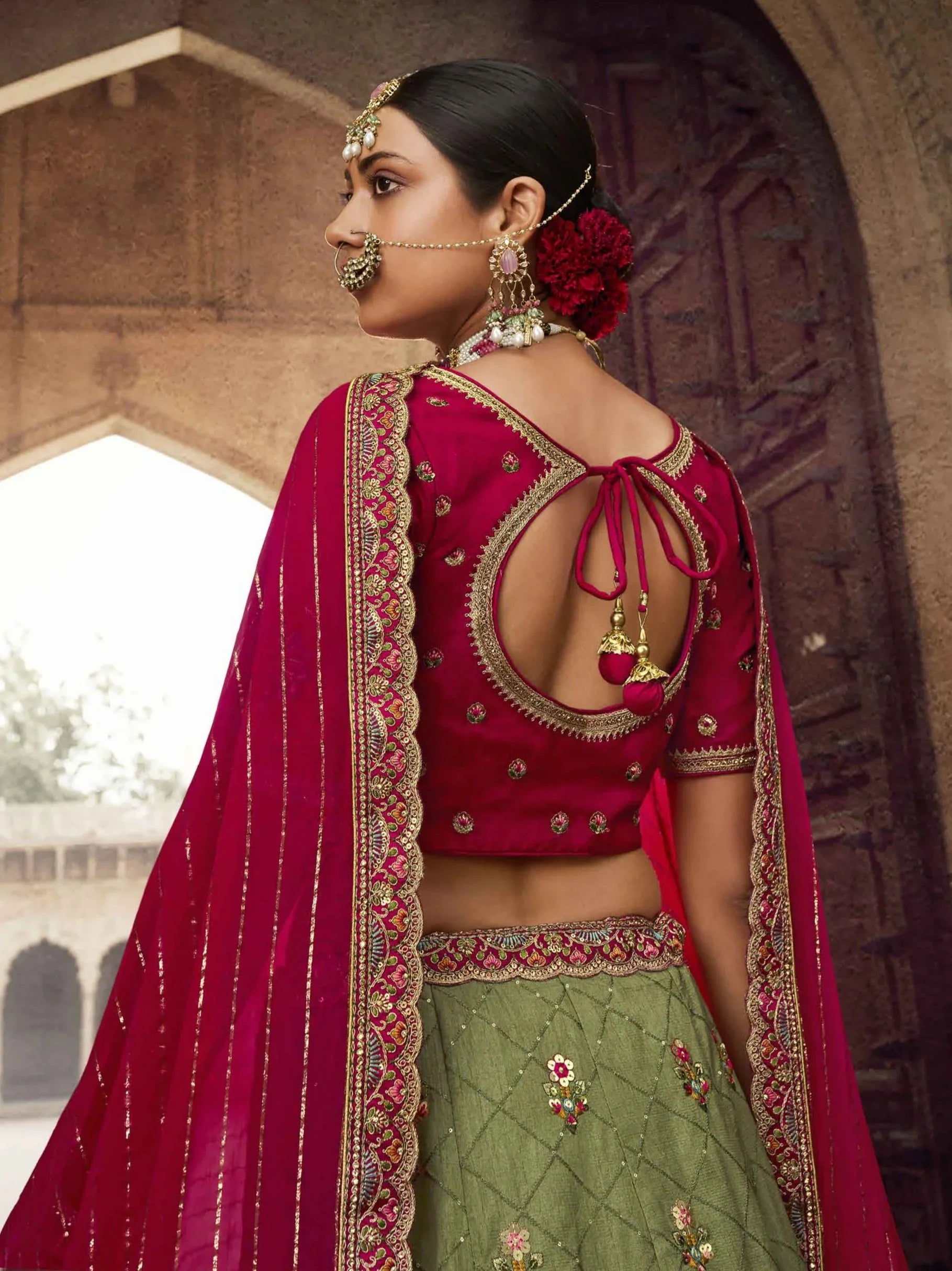 KESHAV VOL -1 BRIDAL WEAR LEHENGA D.NO. 101 - B - Anant Exports