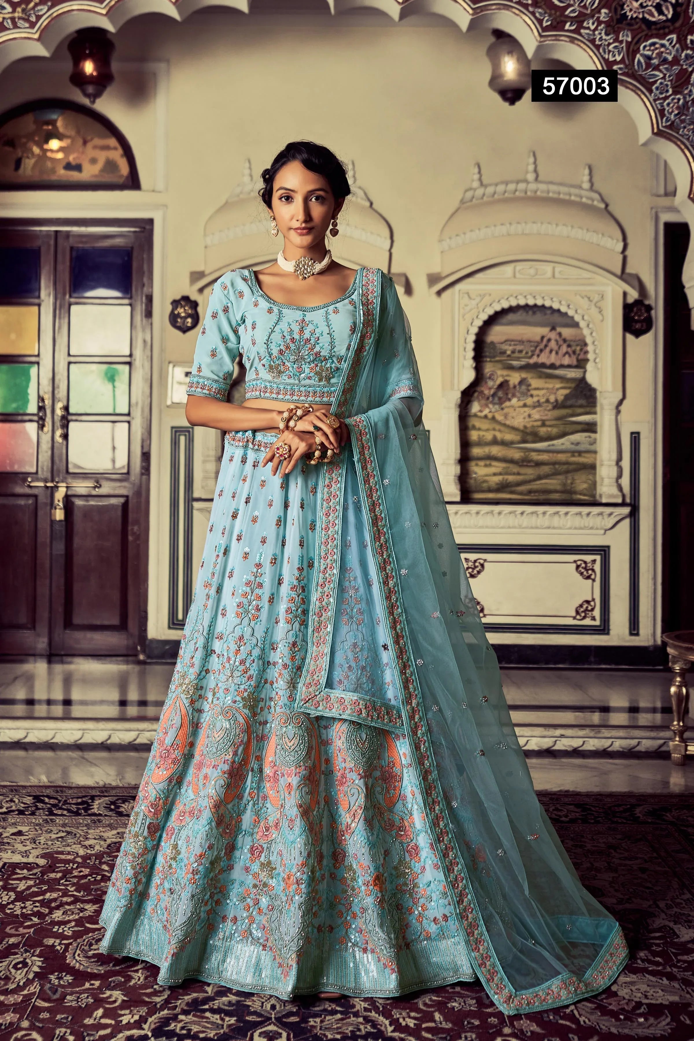 Kimaya Vol 3 Designer Occasion Wear Lehenga D.No 51003 - Anant Exports