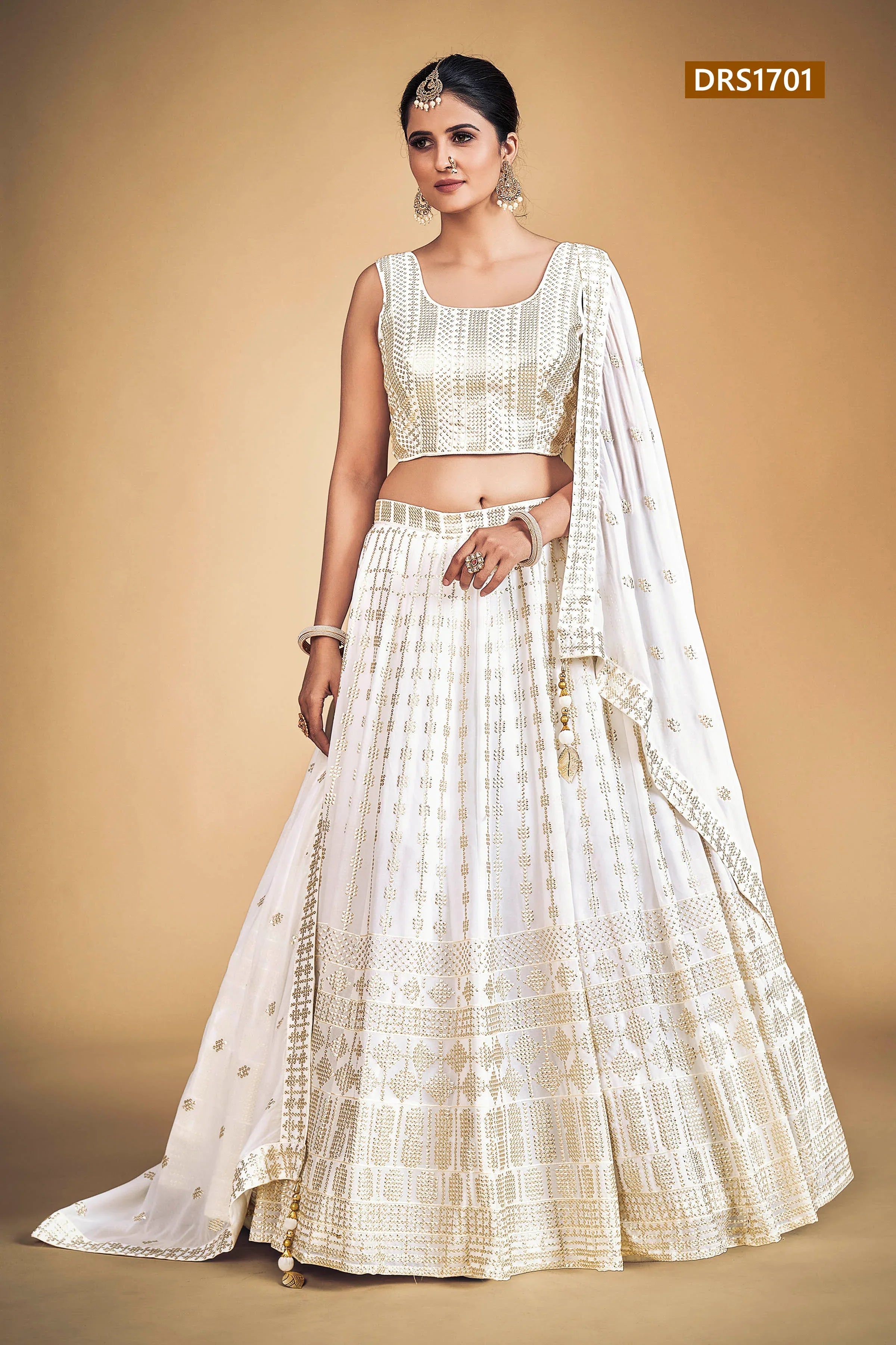Sophia Designer Fancy Wear Lehenga D.No 1701 - Anant Exports