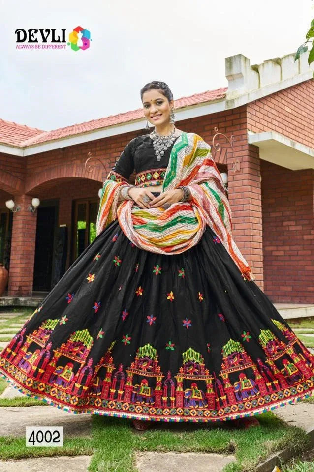 Sahiyar Vol-3 Designer Party Wear Navratri Chaniya Choli D.No. 4002 - Anant Exports