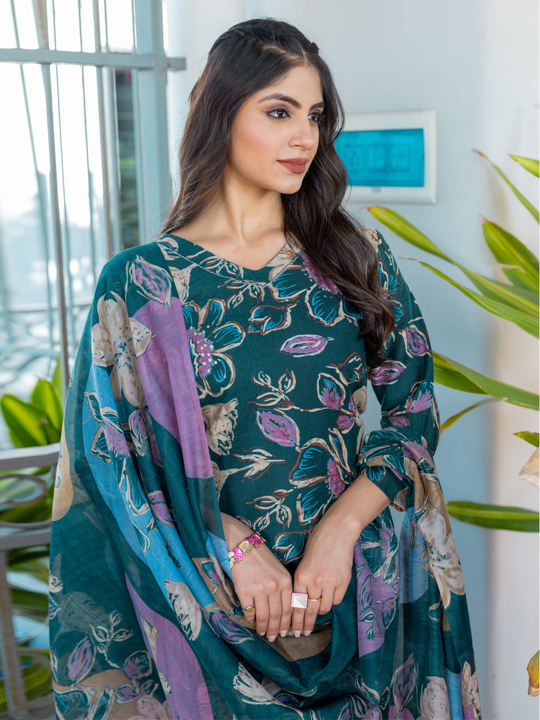 Rama Pure Soft Cotton Blend Print Salwar Suit