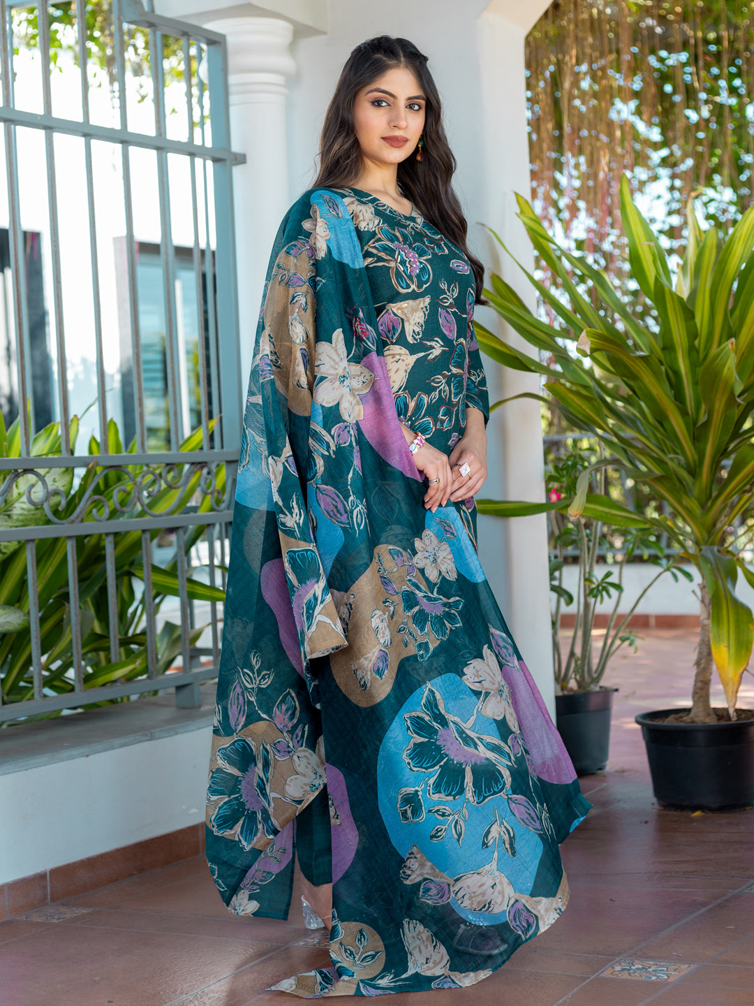 Rama Pure Soft Cotton Blend Print Salwar Suit