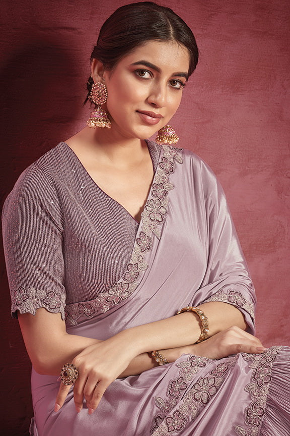 Crape Silk Saree