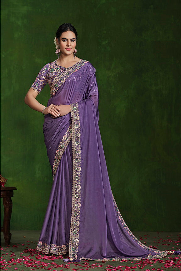 Japan Satin Silk Saree