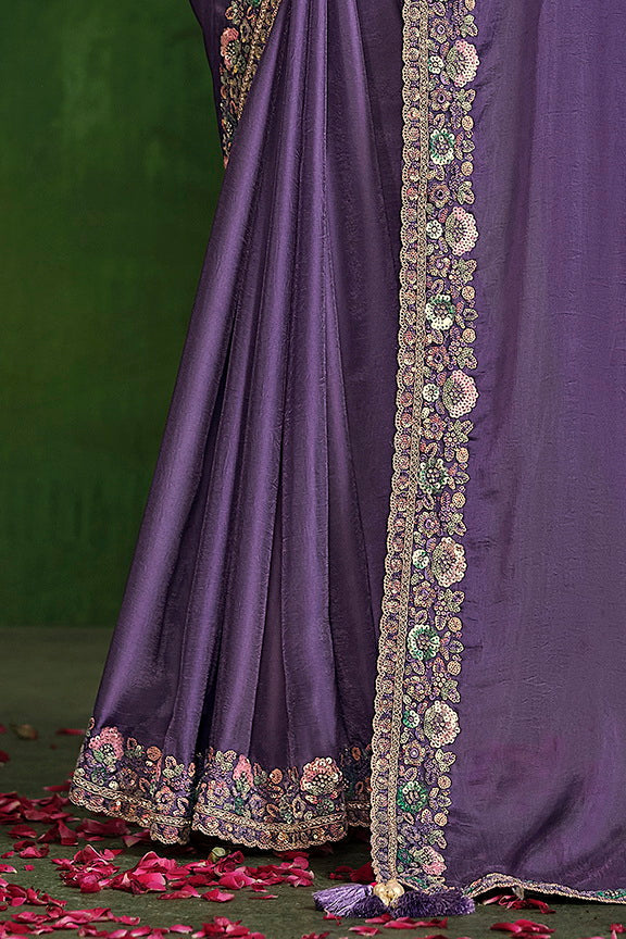 Japan Satin Silk Saree