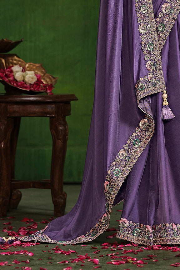 Japan Satin Silk Saree
