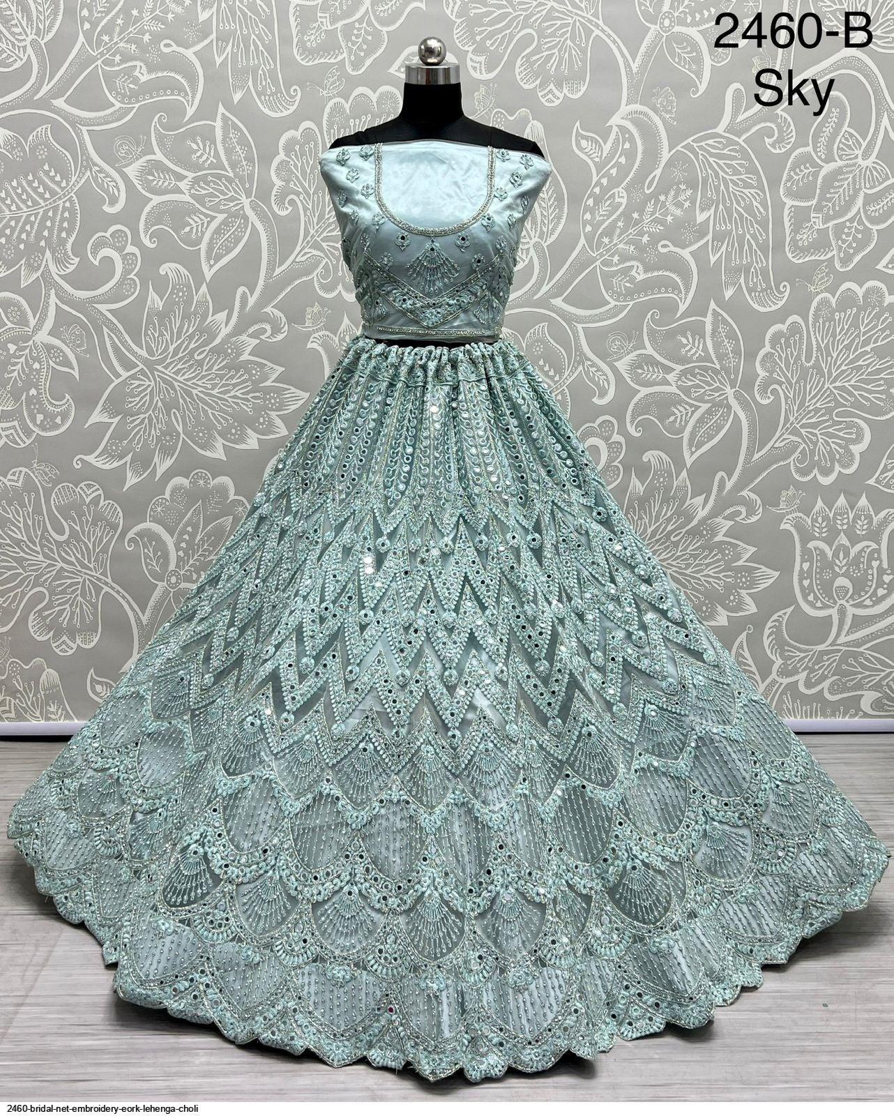 Party Wear Lehenga Choli D.No 2460 - Anant Exports