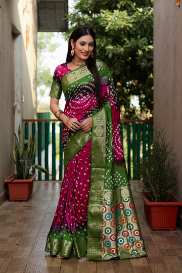 Bandhani Saree