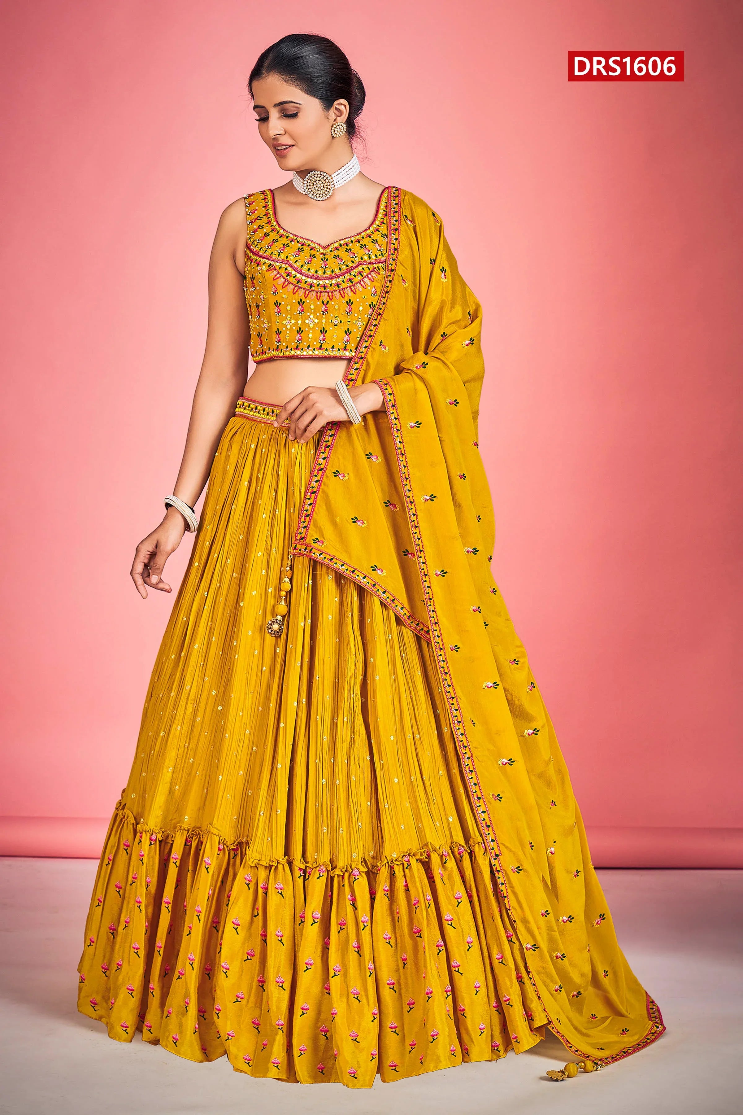 Regina Designer Occasion Wear Lehenga D.No 1606 - Anant Exports
