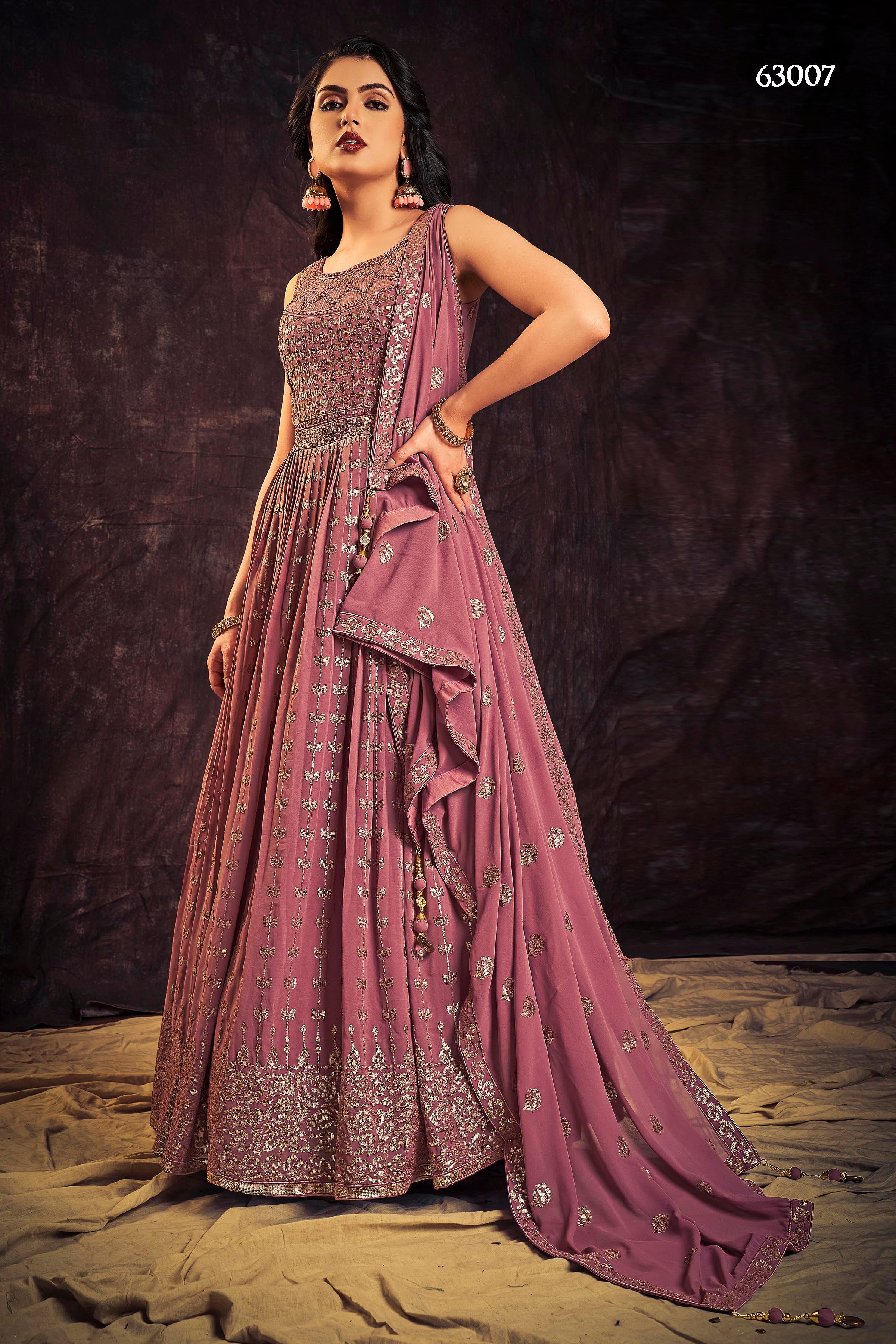 Zoya Vol 3 Designer Occasion Wear Gown D.No 63007 - Anant Exports