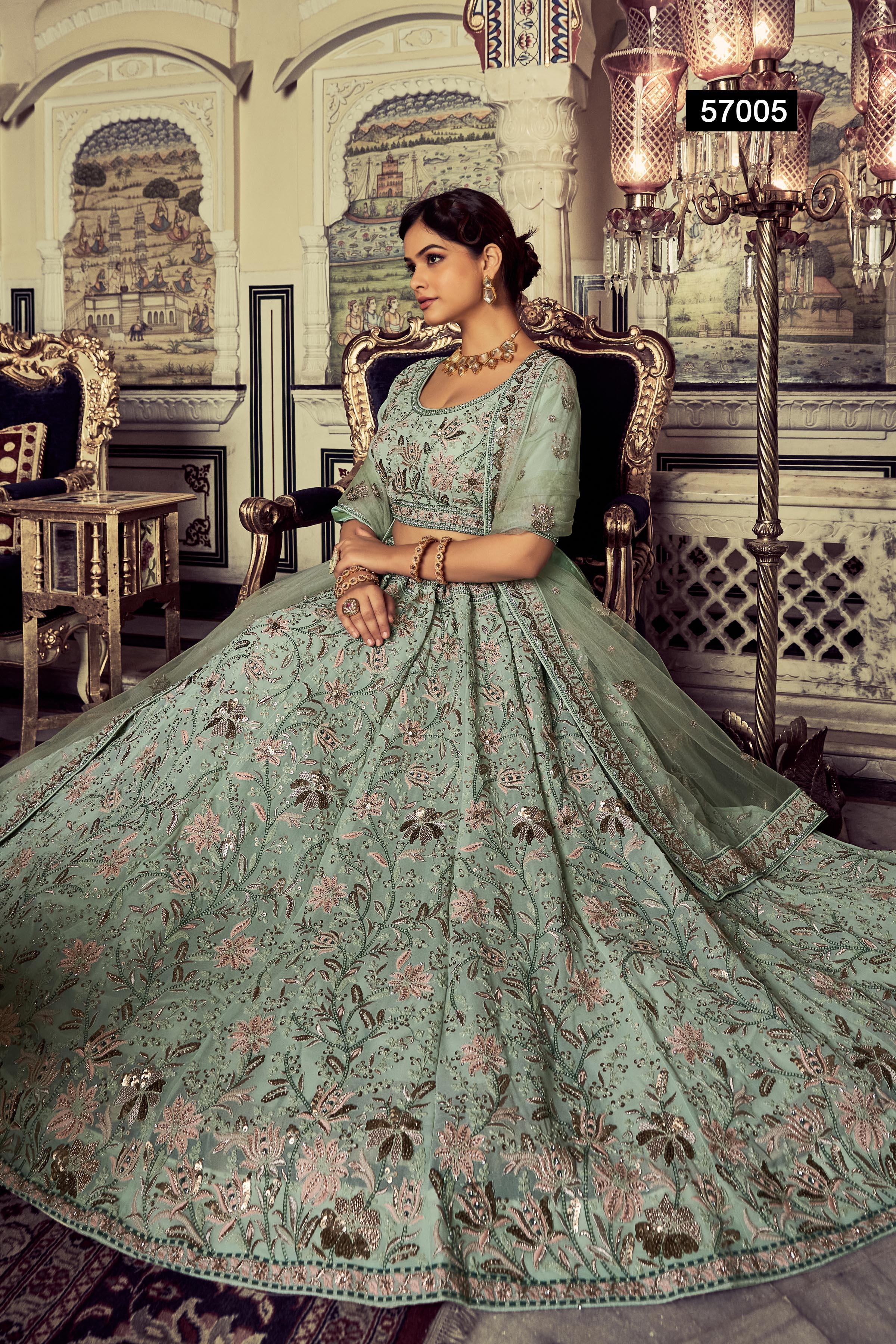 Kimaya Vol 3 Designer Occasion Wear Lehenga D.No 51005 - Anant Exports