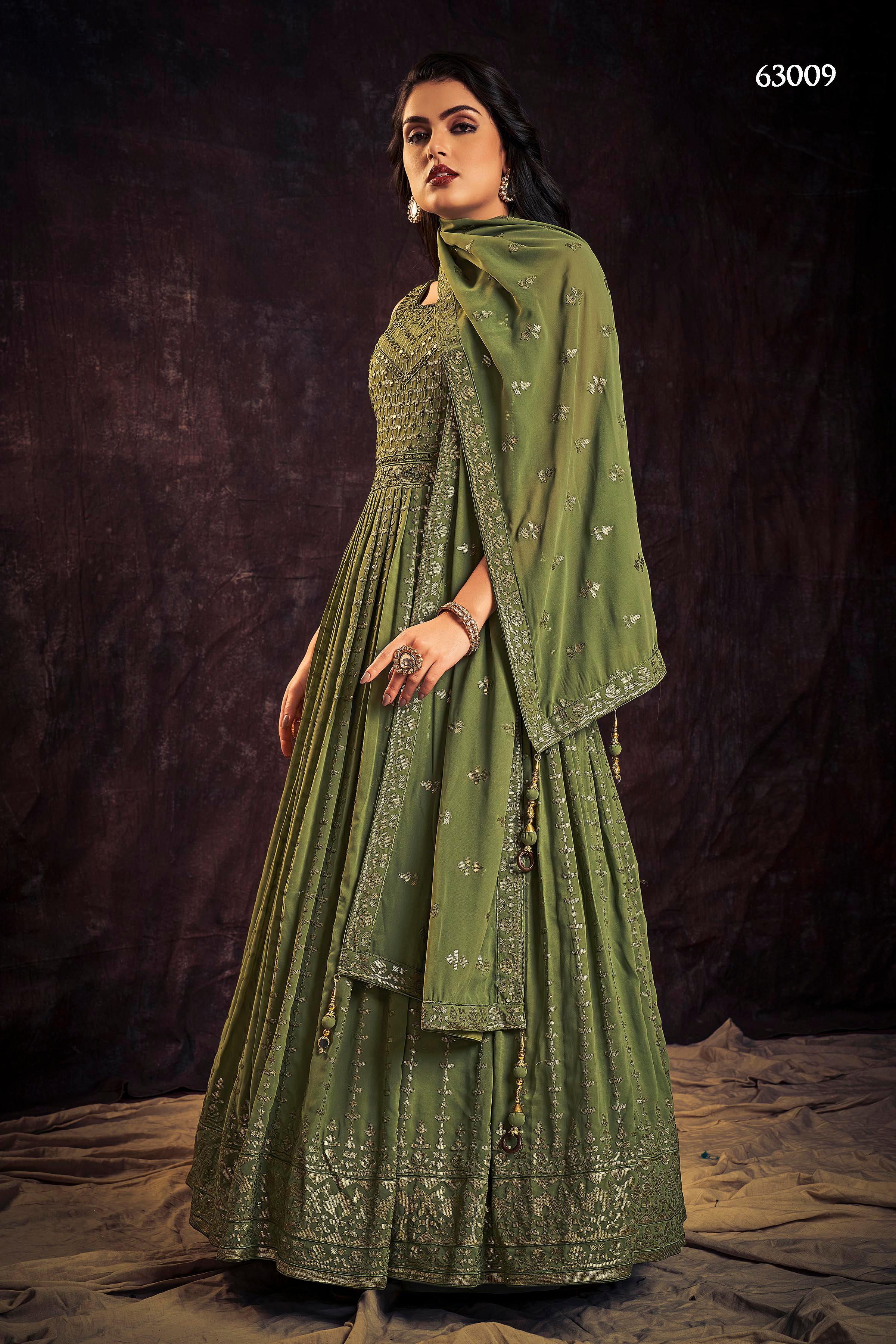 Zoya Vol 3 Designer Occasion Wear Gown D.No 63009 - Anant Exports