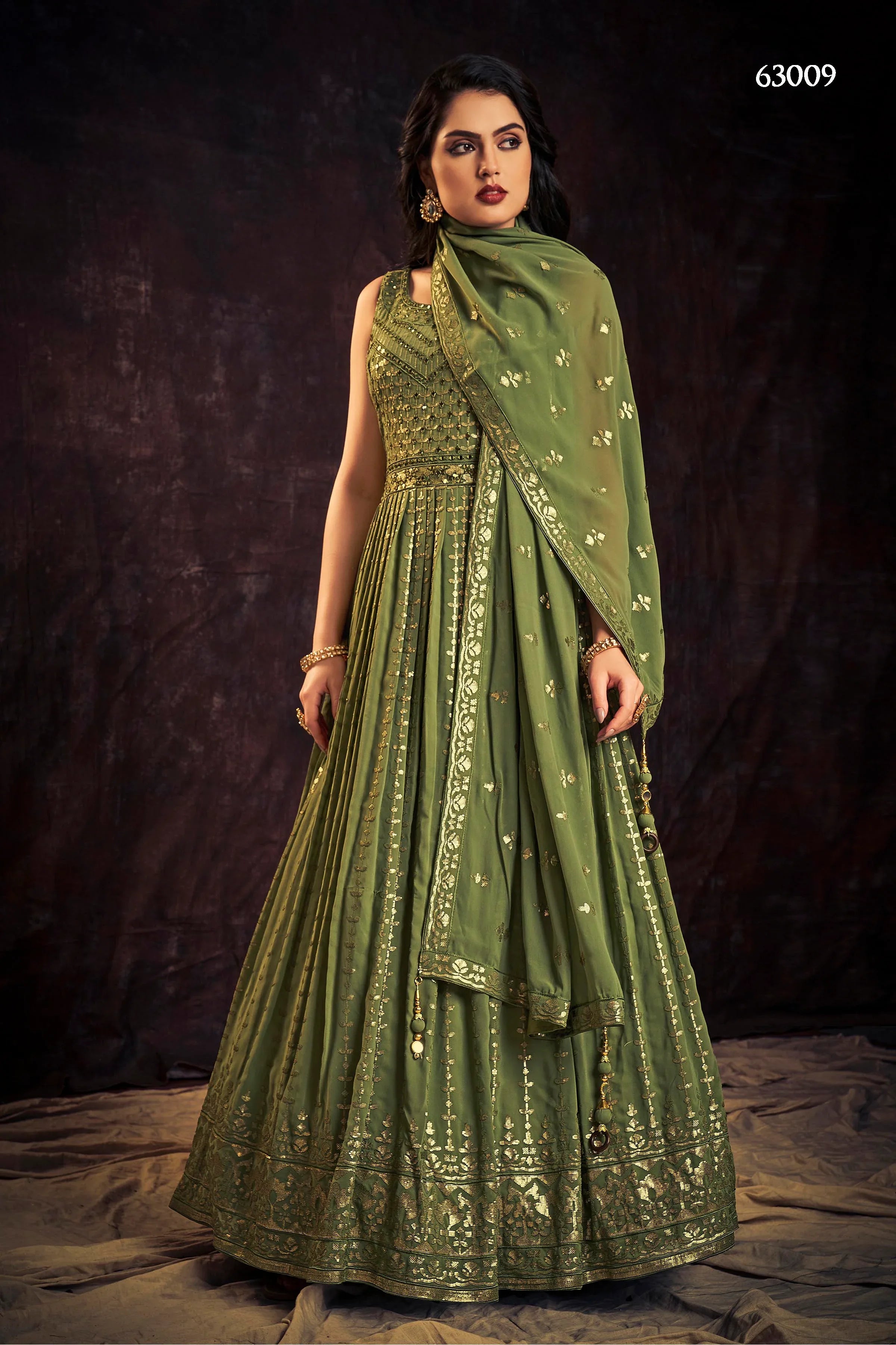 Zoya Vol 3 Designer Occasion Wear Gown D.No 63009 - Anant Exports