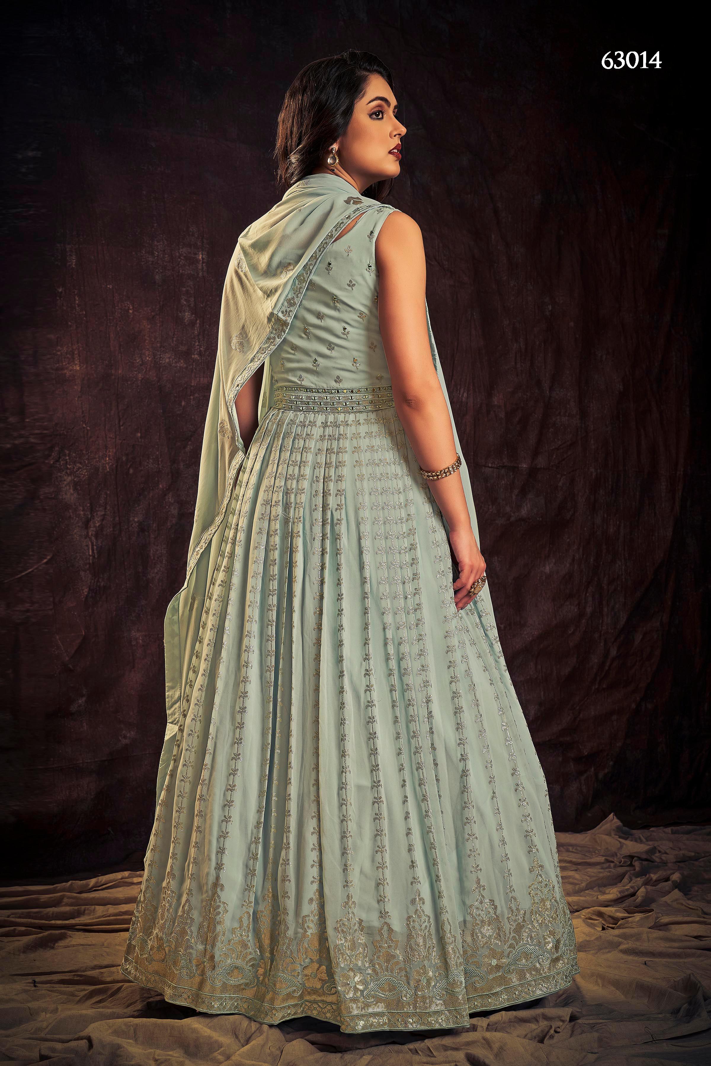 Zoya Vol 3 Designer Occasion Wear Gown D.No 63014 - Anant Exports