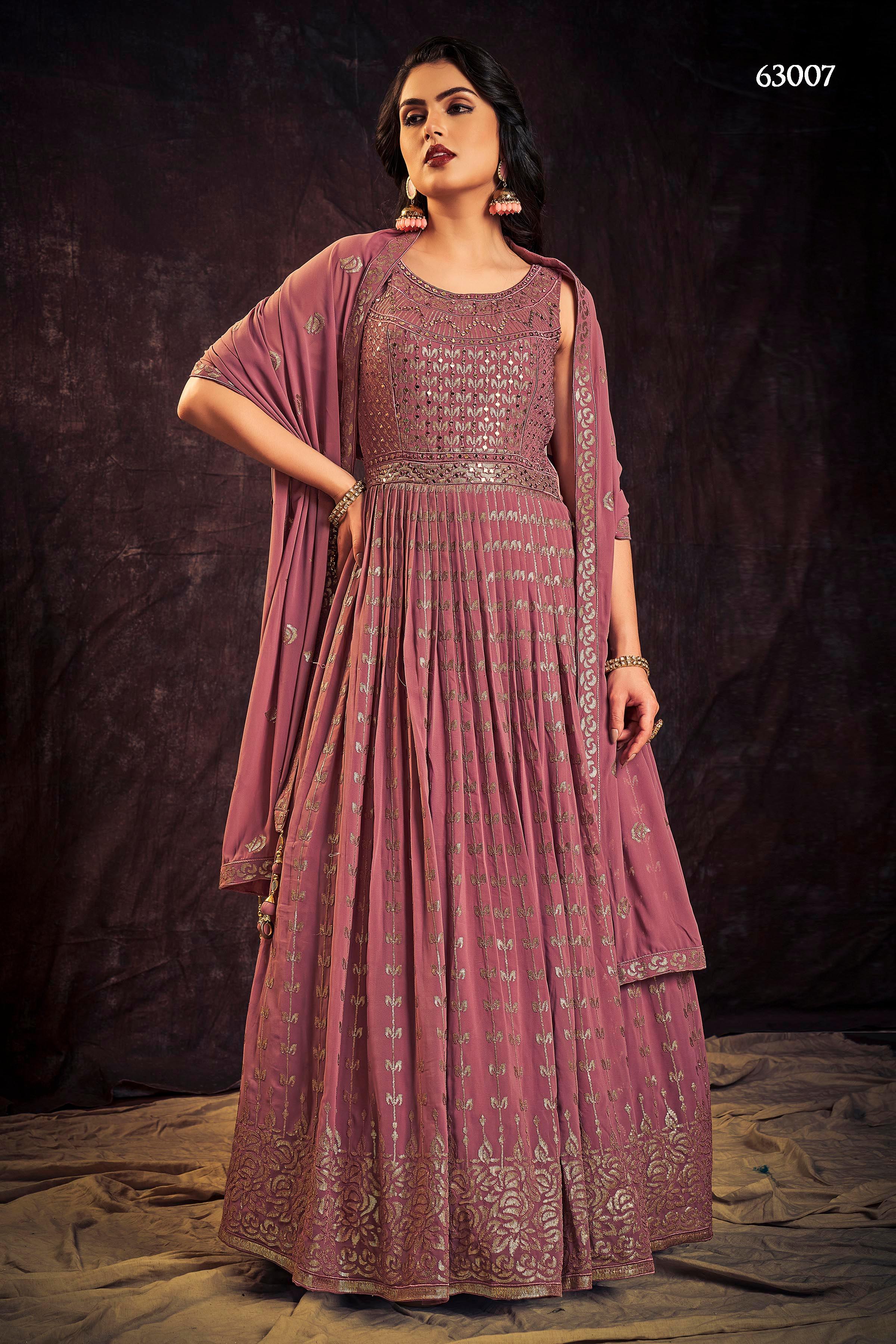 Zoya Vol 3 Designer Occasion Wear Gown D.No 63007 - Anant Exports