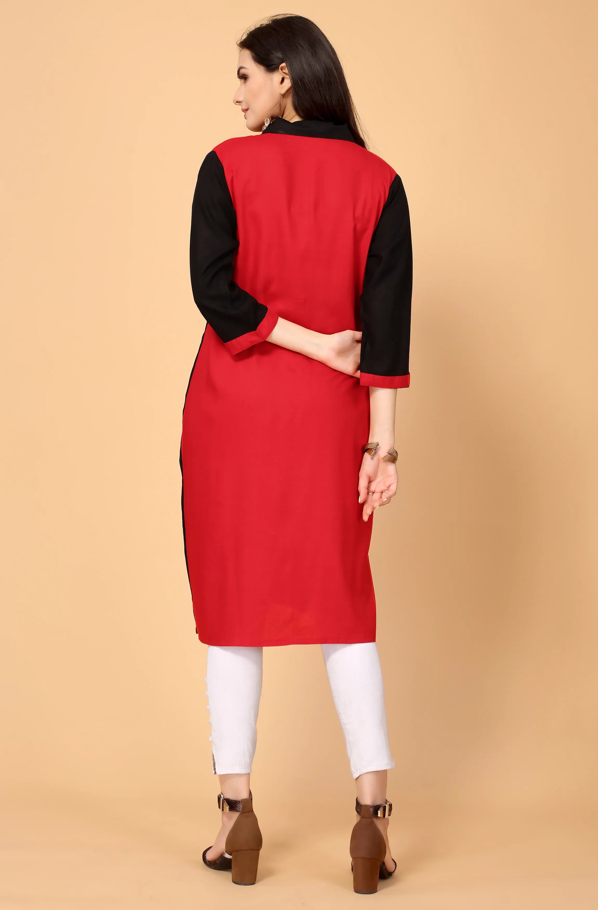 NEMI FESTIVE WEAR RAYON KURTI - Anant Exports