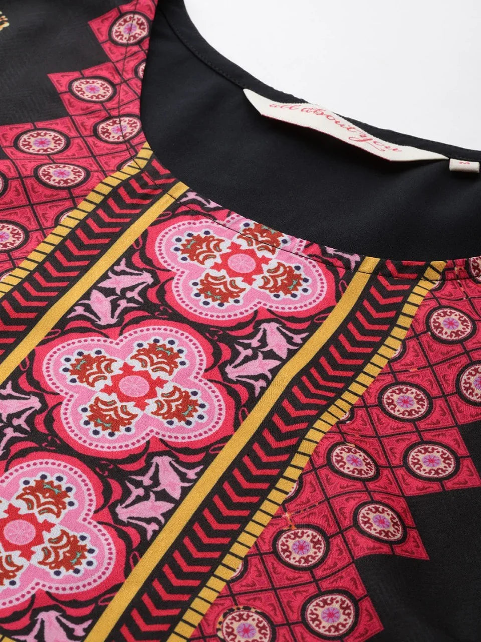 NAINA FESTIVE WEAR POLY CHANDERI KURTI - Anant Exports