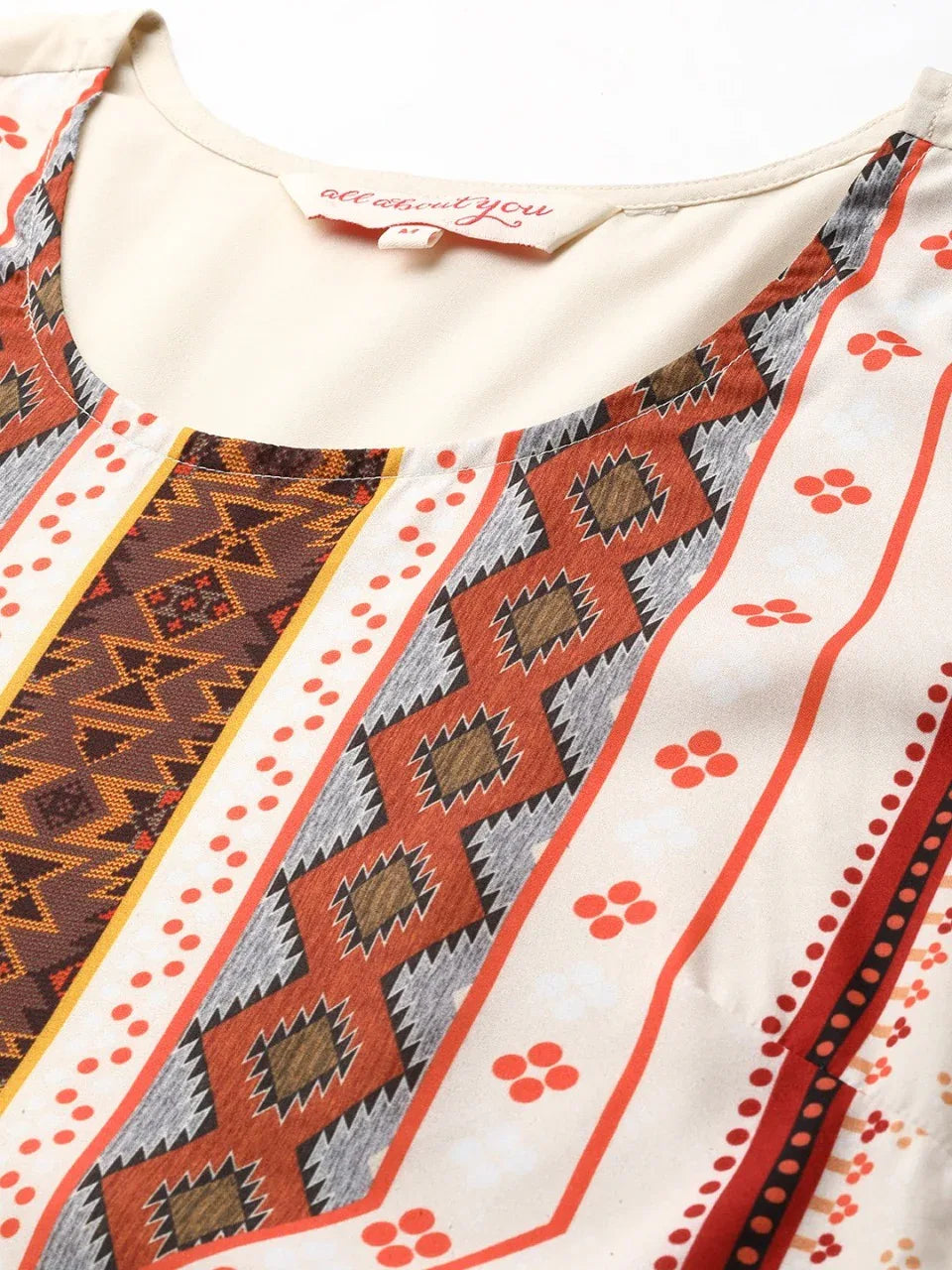 NAINA FESTIVE WEAR POLY CHANDERI KURTI - Anant Exports