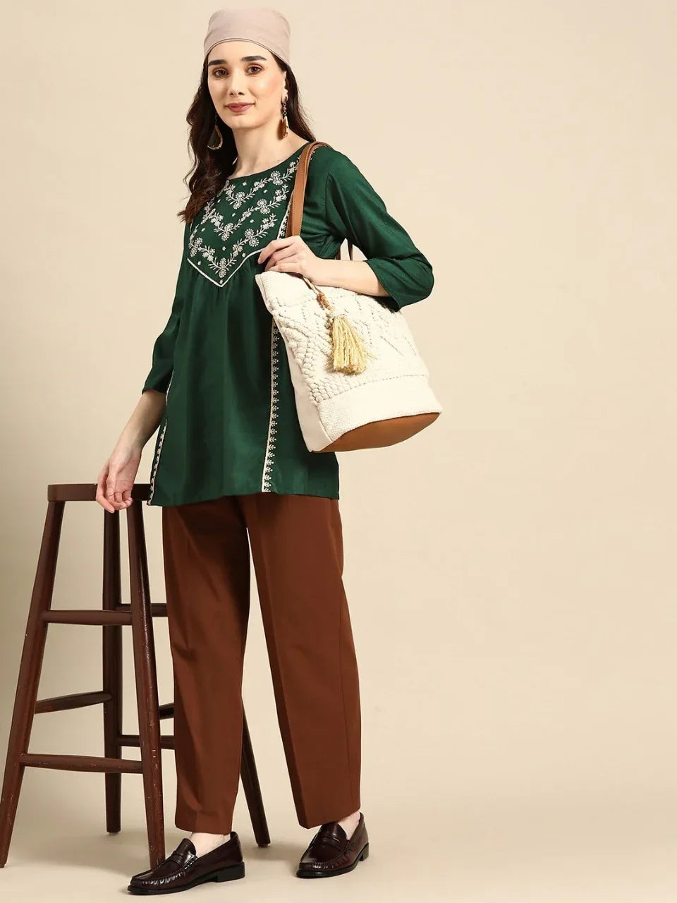 MARINA FANCY WEAR SHORT TOP - Anant Exports