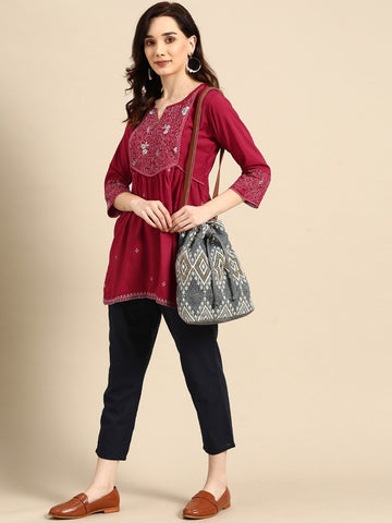 MARINA FANCY WEAR SHORT TOP