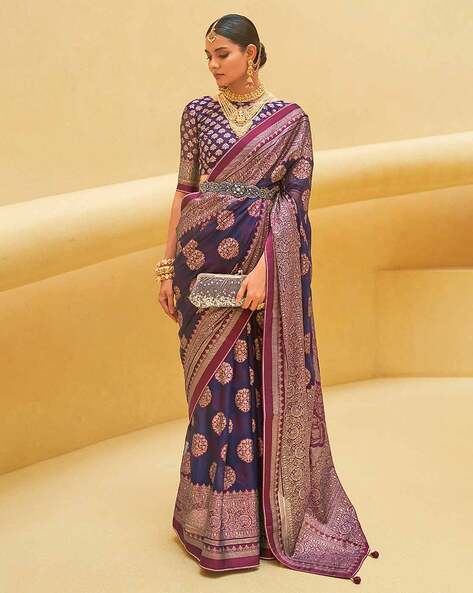 Brasso Organza Silk Saree