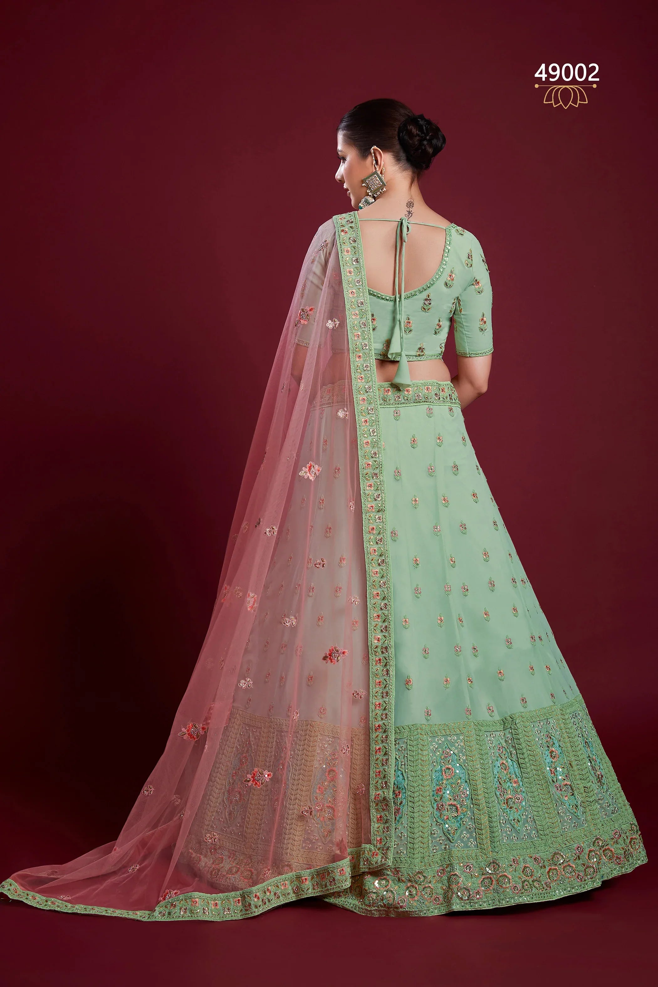 Poshak Vol 6 Designer Occasion Wear Lehenga D.No 49002 - Anant Exports