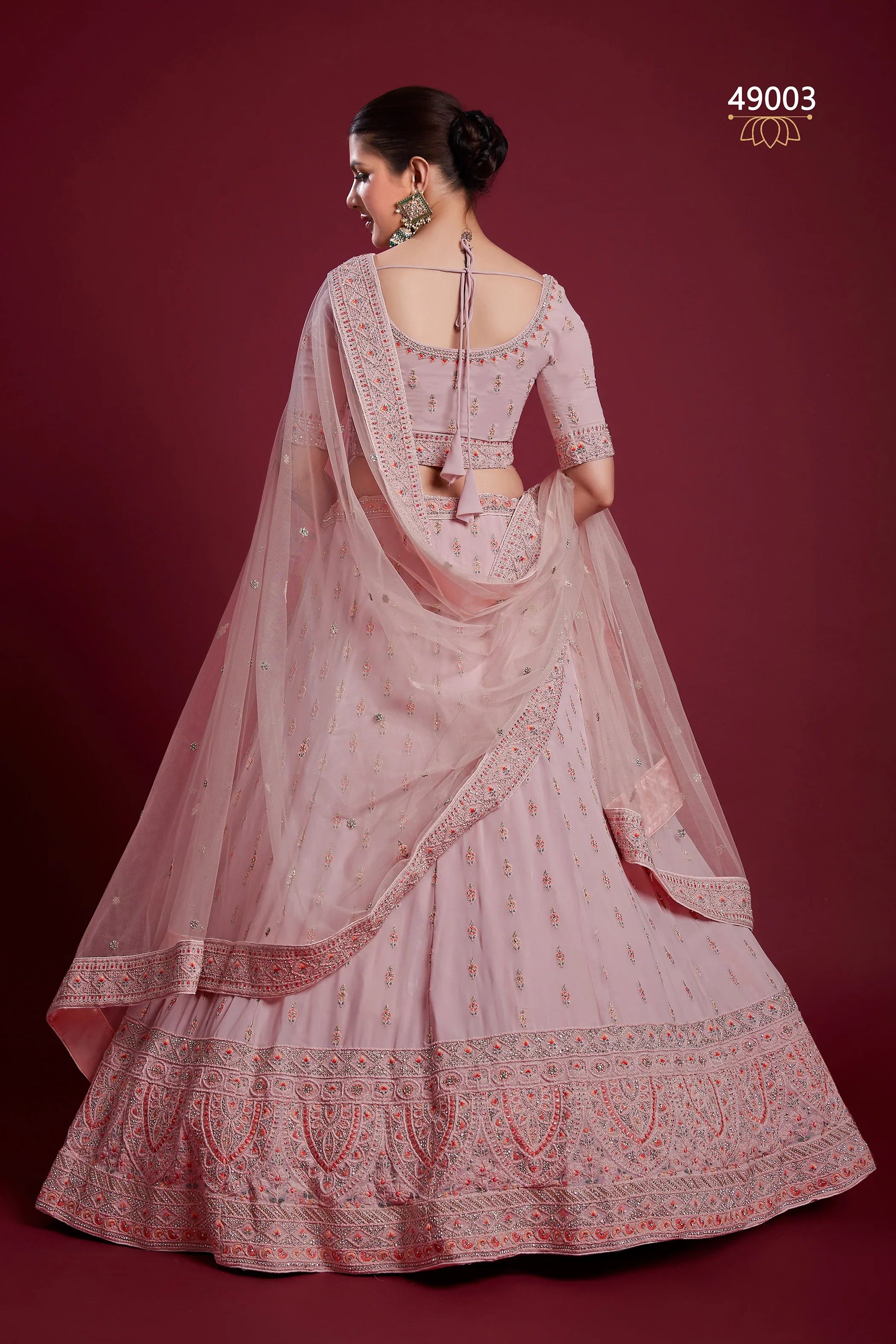 Poshak Vol 6 Designer Occasion Wear Lehenga D.No 49003 - Anant Exports