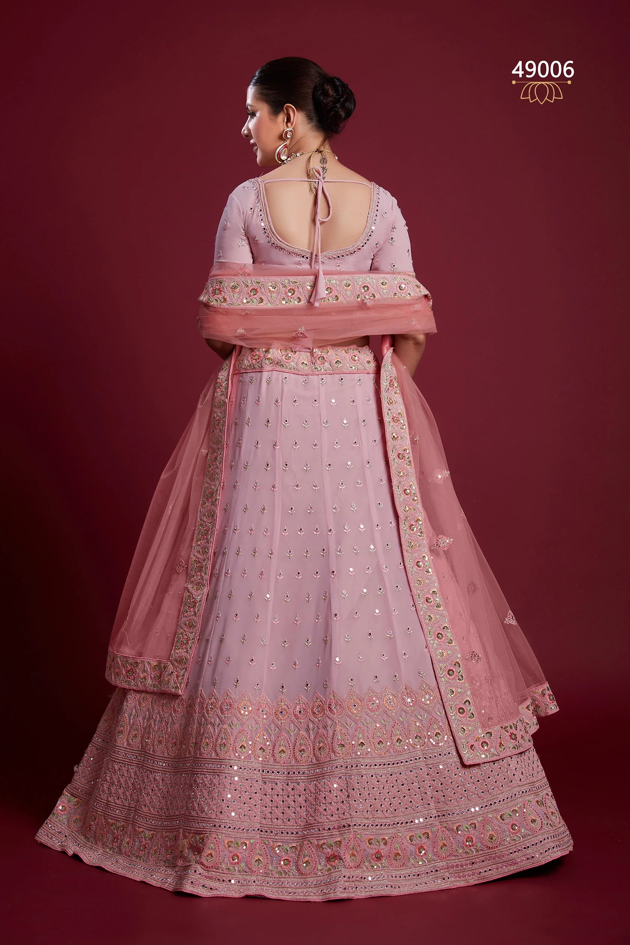 Poshak Vol 6 Designer Occasion Wear Lehenga D.No 49006 - Anant Exports