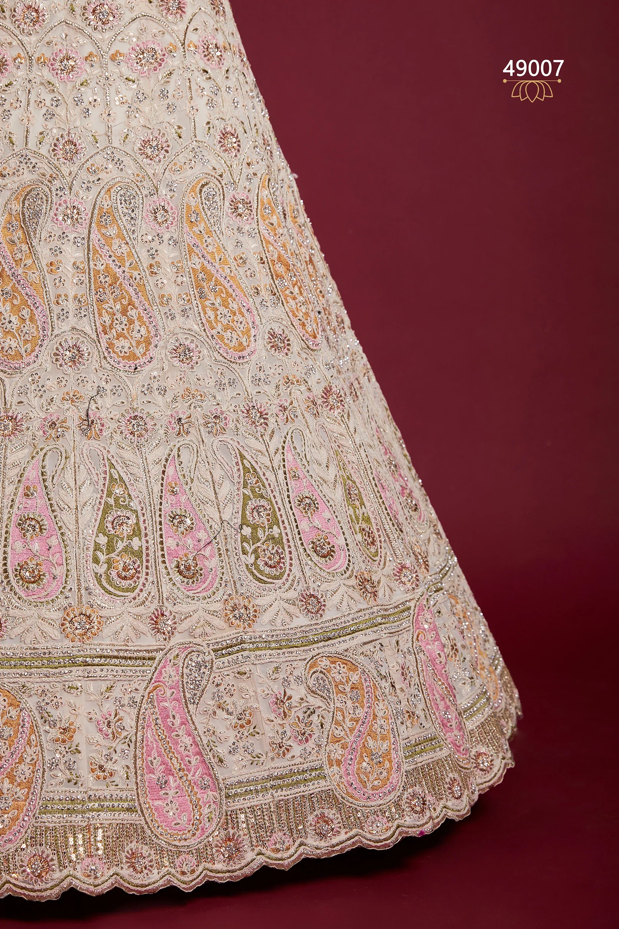 Poshak Vol 6 Designer Occasion Wear Lehenga D.No 49007 - Anant Exports