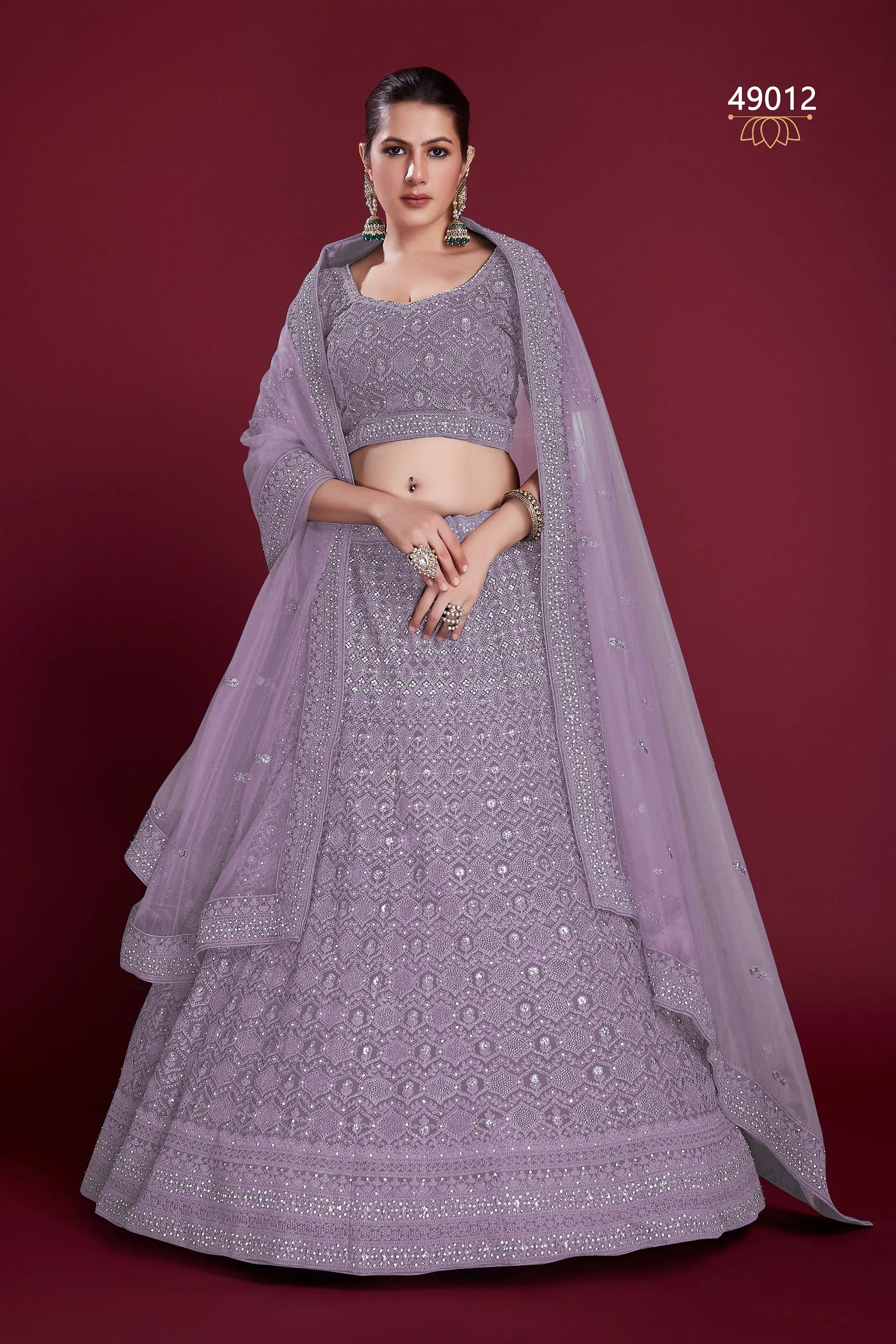 Poshak Vol 6 Designer Occasion Wear Lehenga D.No 49012 - Anant Exports