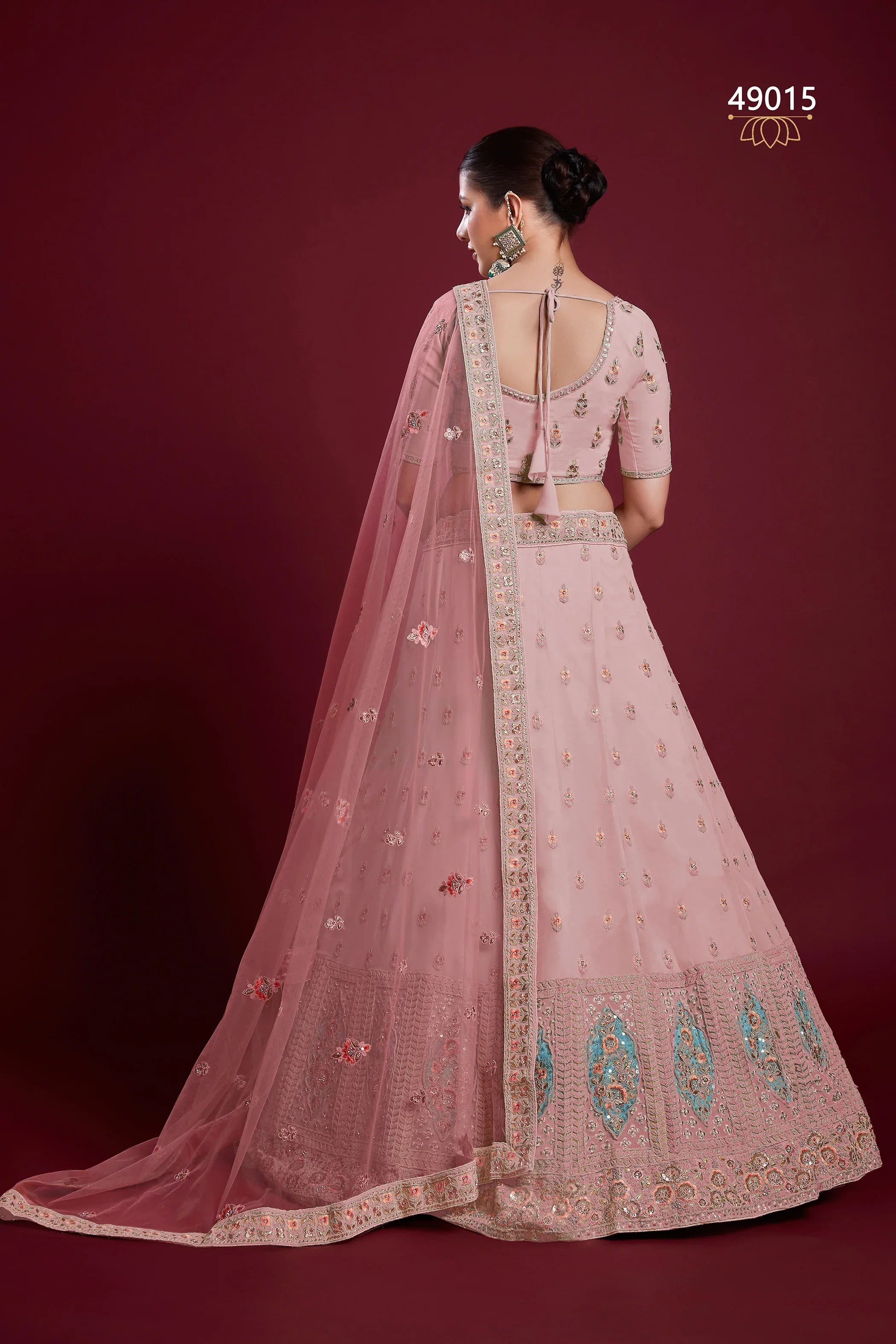 Poshak Vol 6 Designer Occasion Wear Lehenga D.No 49015 - Anant Exports