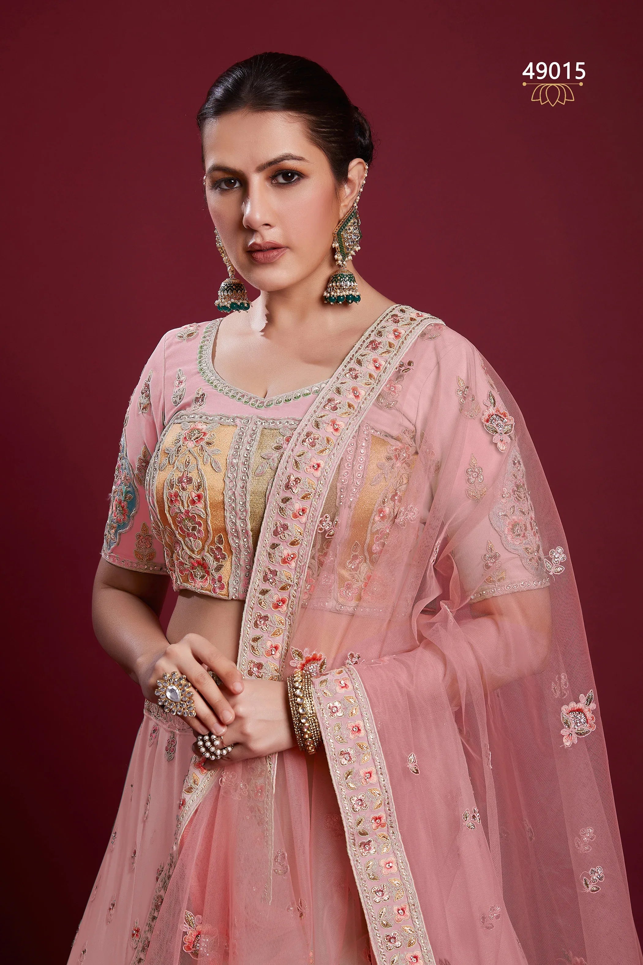 Poshak Vol 6 Designer Occasion Wear Lehenga D.No 49015 - Anant Exports