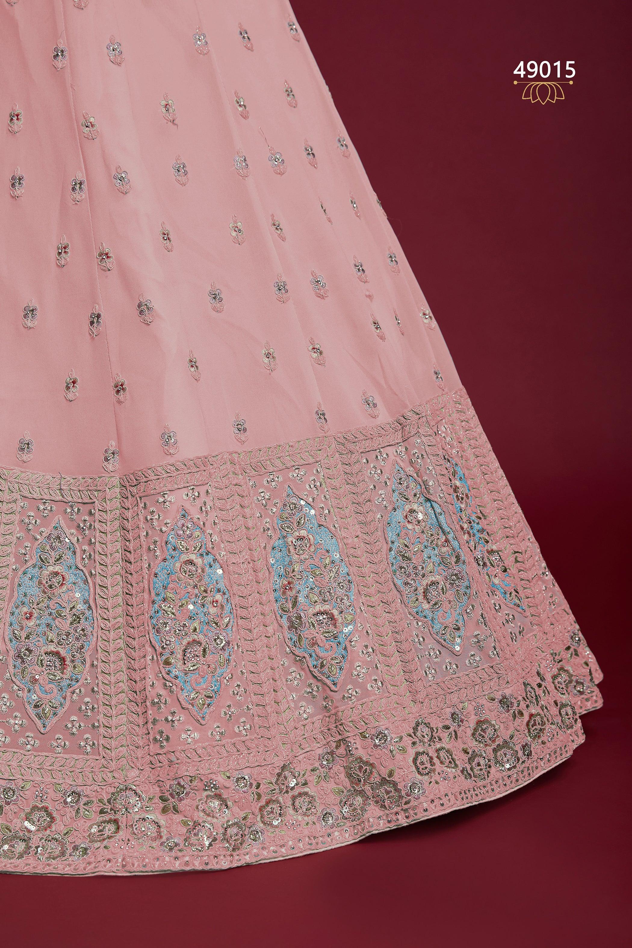 Poshak Vol 6 Designer Occasion Wear Lehenga D.No 49015 - Anant Exports