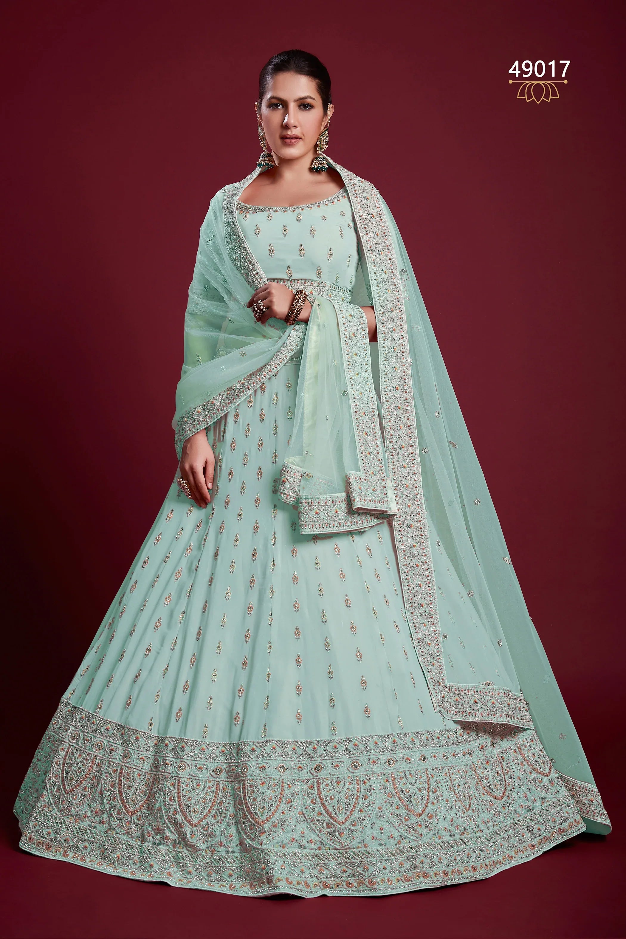Poshak Vol 6 Designer Occasion Wear Lehenga D.No 49017 - Anant Exports