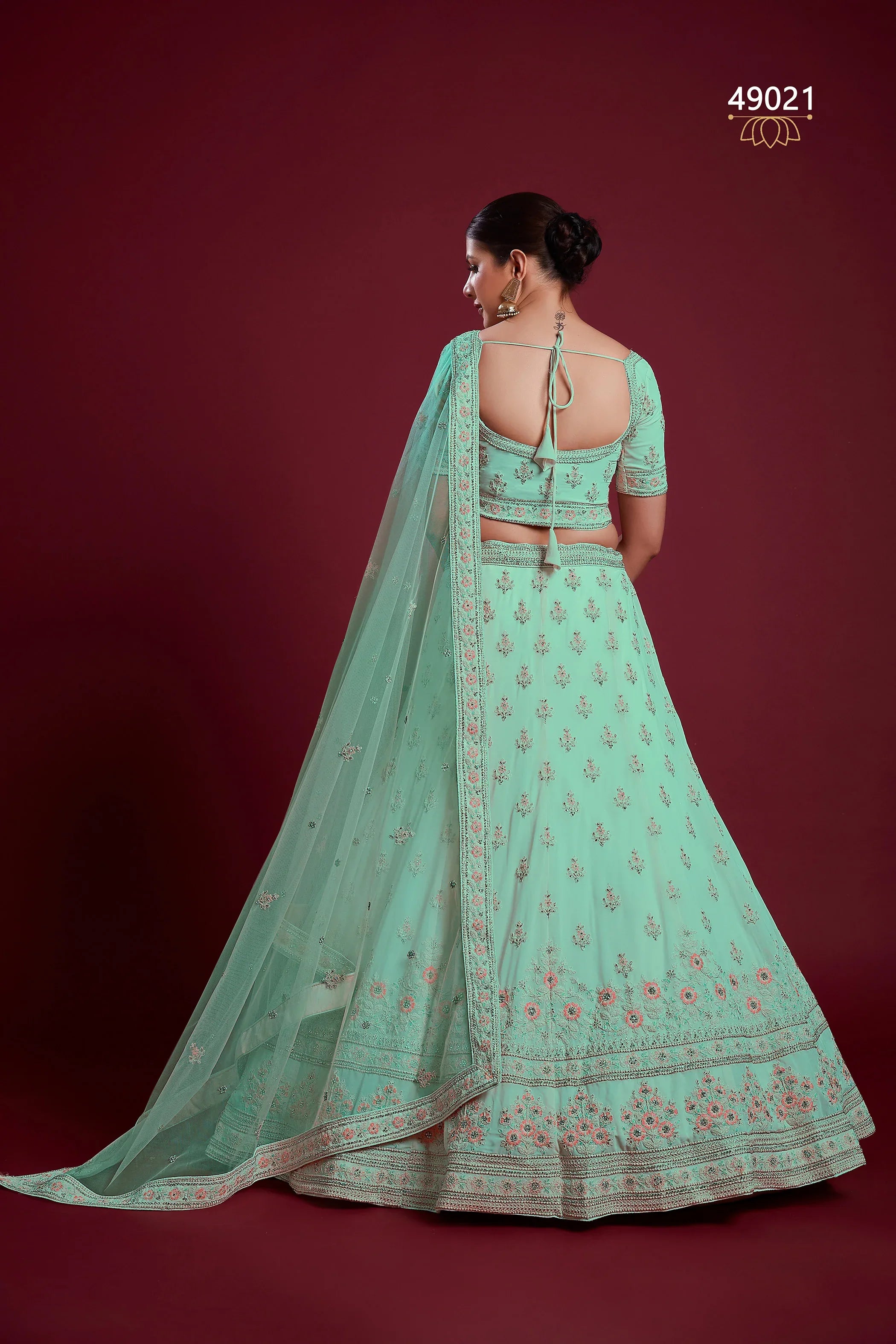 Poshak Vol 6 Designer Occasion Wear Lehenga D.No 49021 - Anant Exports