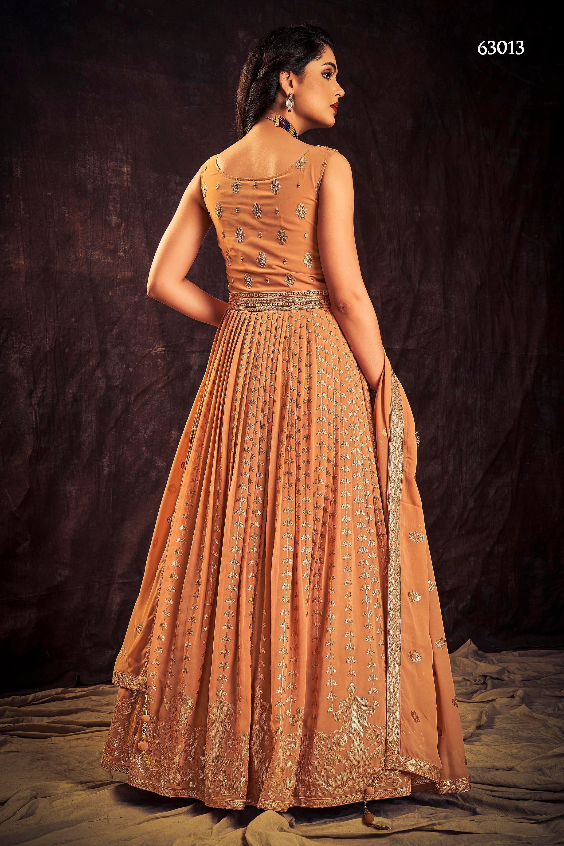 Zoya Vol 3 Designer Occasion Wear Gown D.No 63013 - Anant Exports