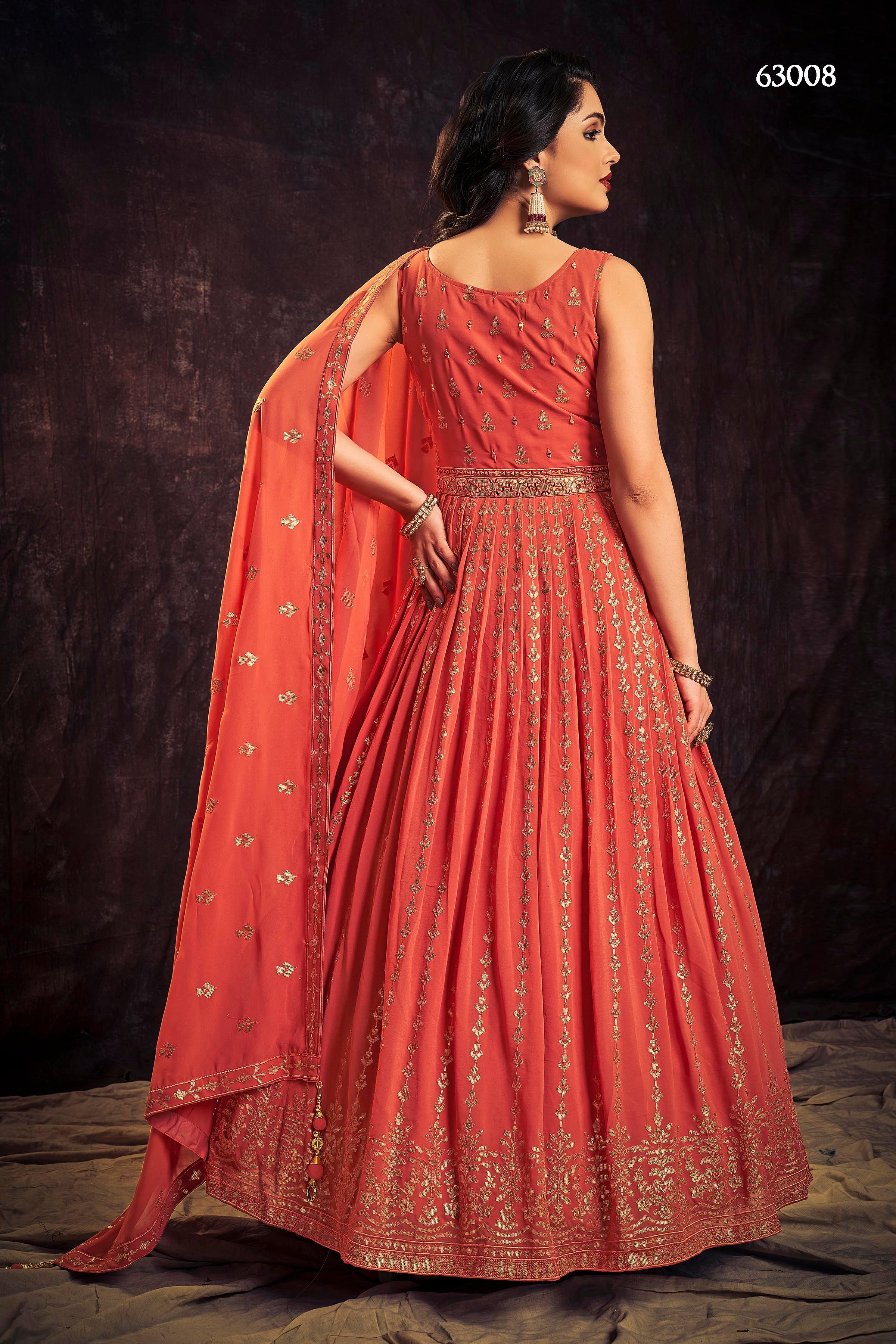 Zoya Vol 3 Designer Occasion Wear Gown D.No 63008 - Anant Exports